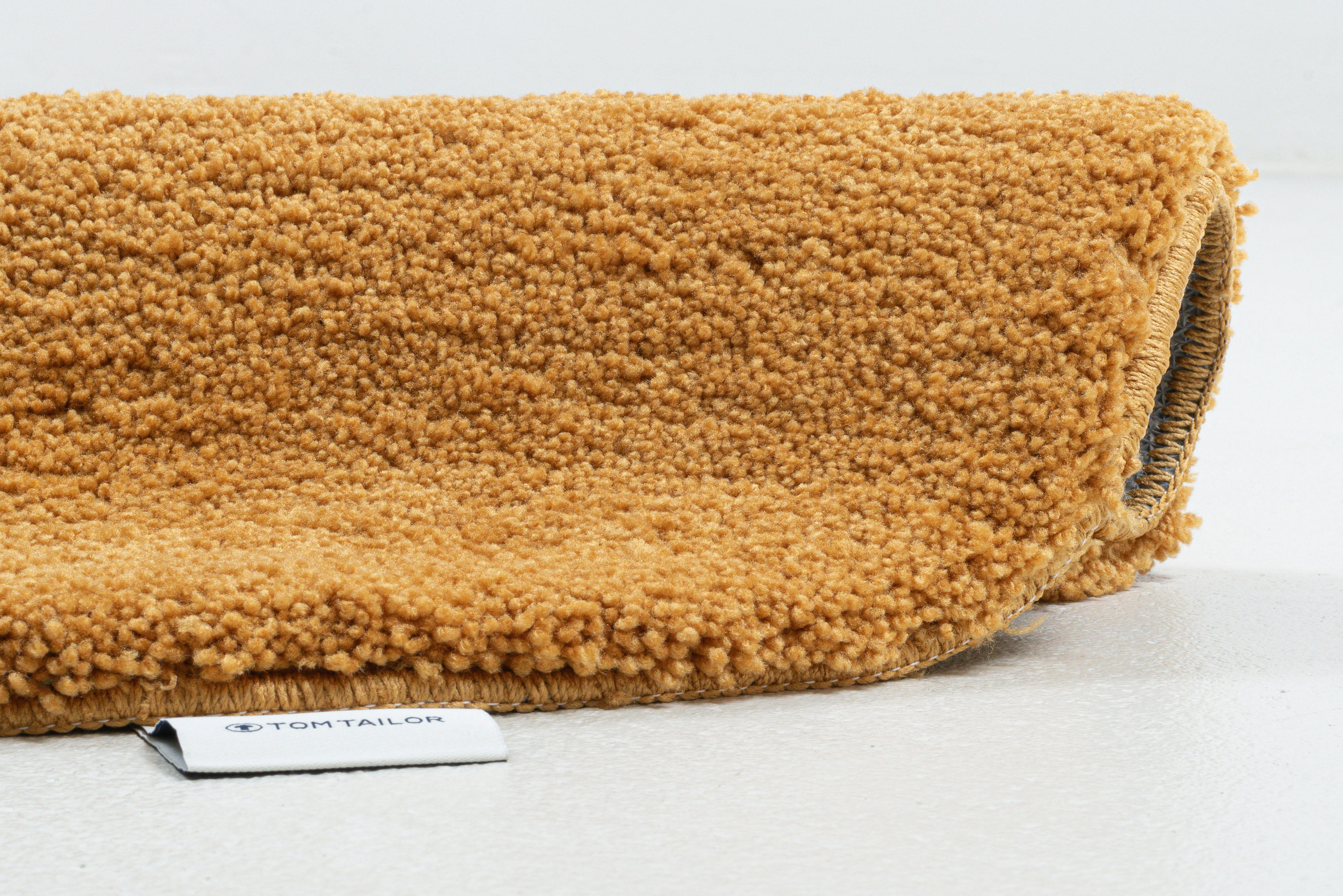 TOM TAILOR HOME Badmat Cozy Bath UNI Badmat, effen kleuren, rechthoekig, rond en ovaal verkrijgbaar (1 stuk)