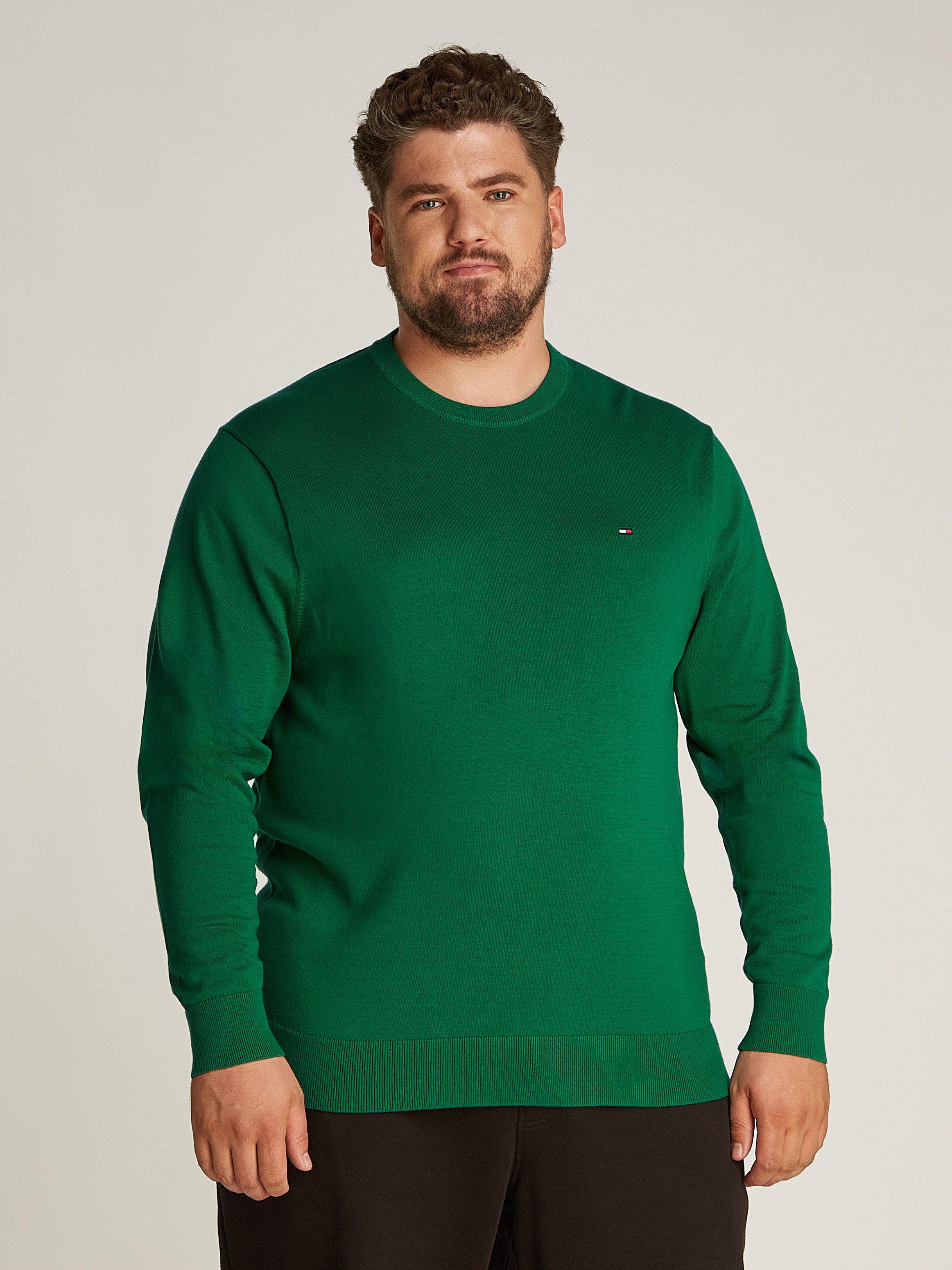 Tommy Hilfiger Trui met ronde hals BT-ESSENTIAL COTTON CREW NECK-B