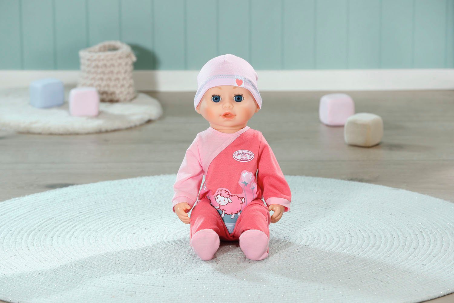 Baby Annabell Babypop Emily loop met mij, 43 cm