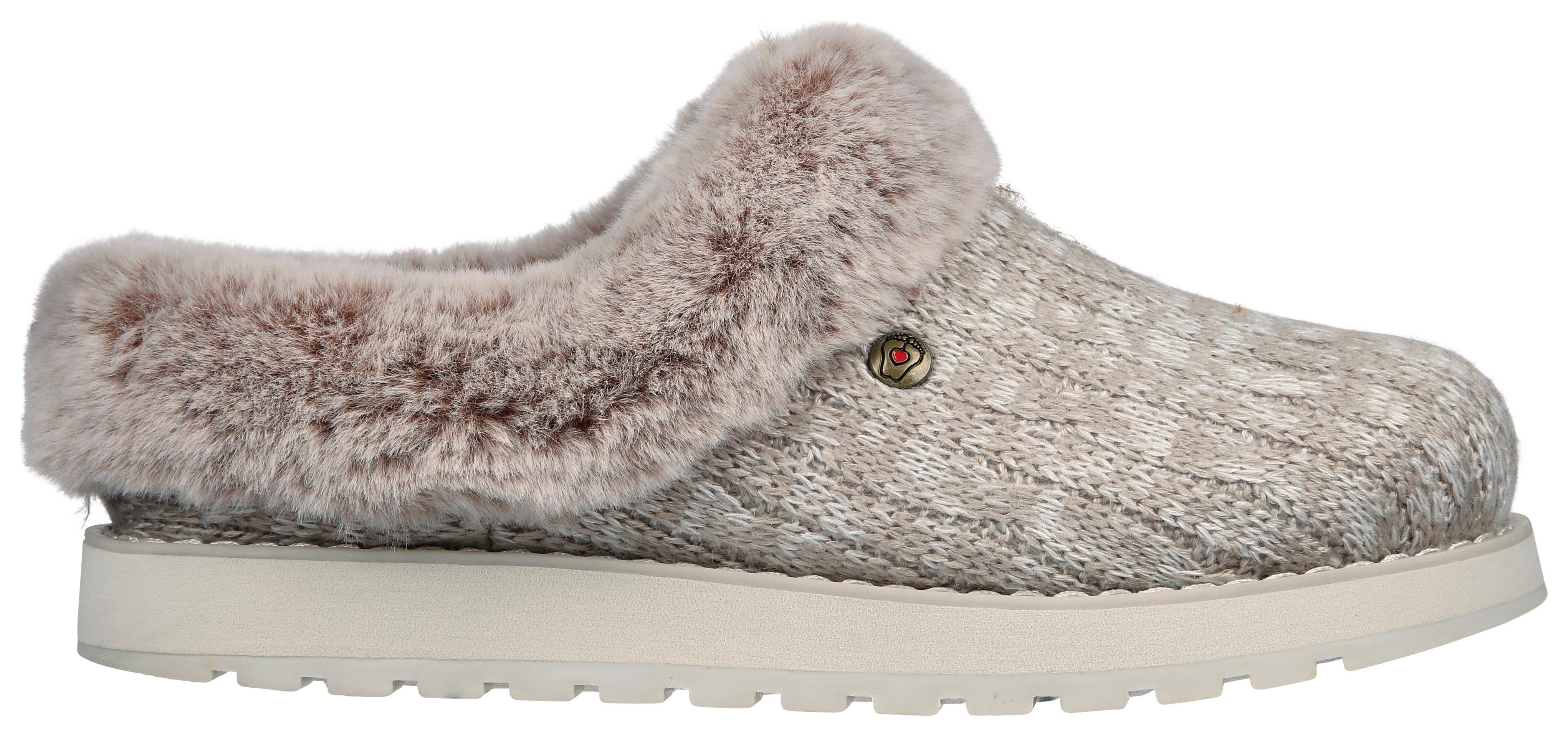 Skechers Pantoffels KEEPSAKES - ICE ANGEL Huisschoen in brei-look