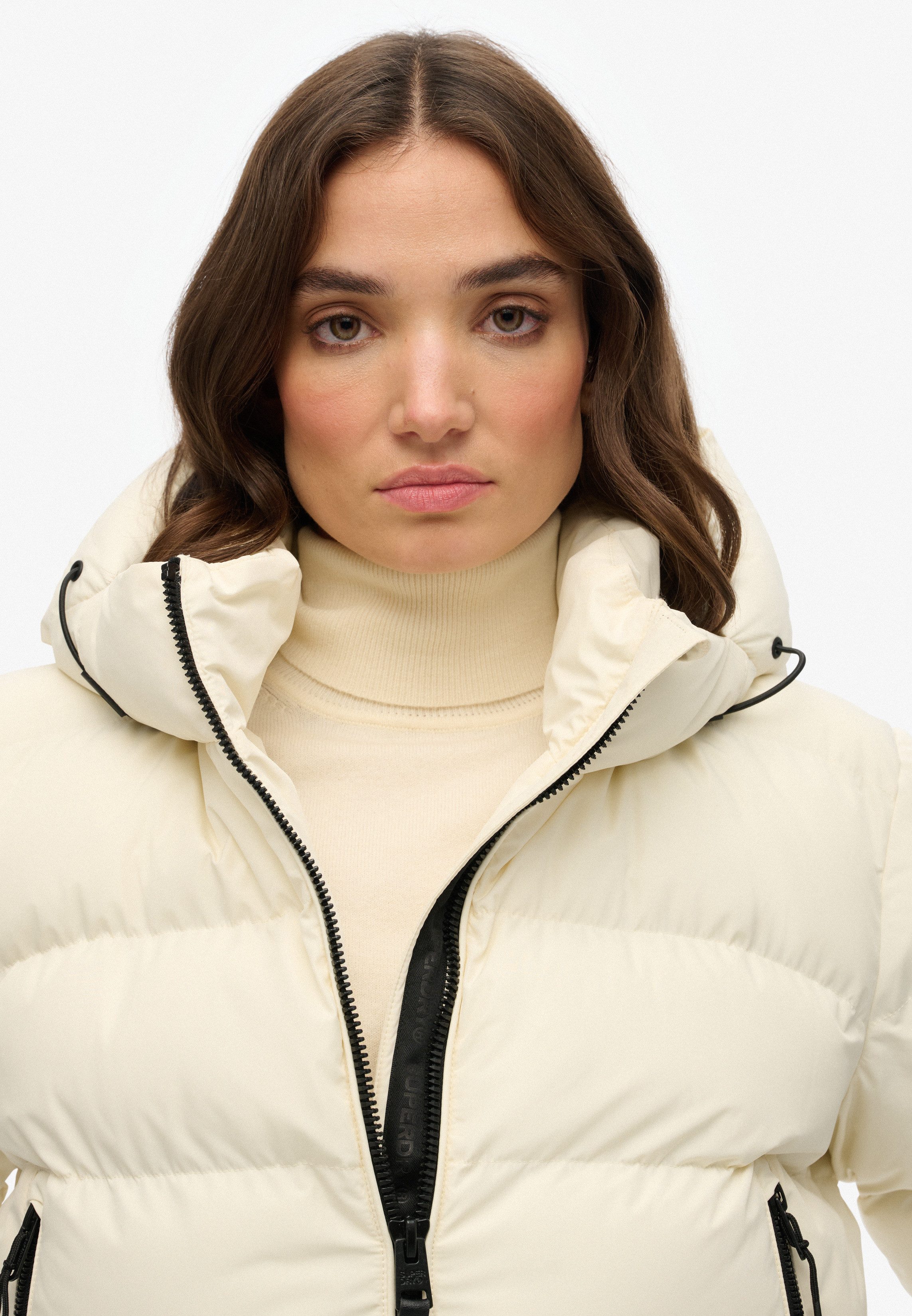 Superdry Gewatteerde jas HOODED SPORTS PUFFER JACKET
