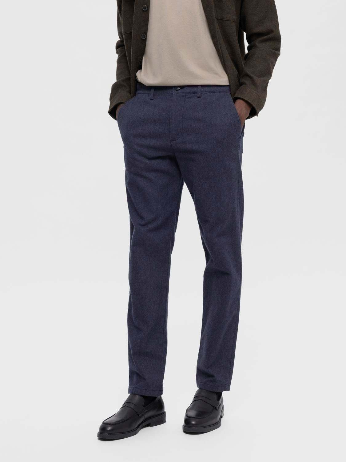 SELECTED HOMME Chino SLH175-SLIM MILES BRUSHED PANTS W NOOS