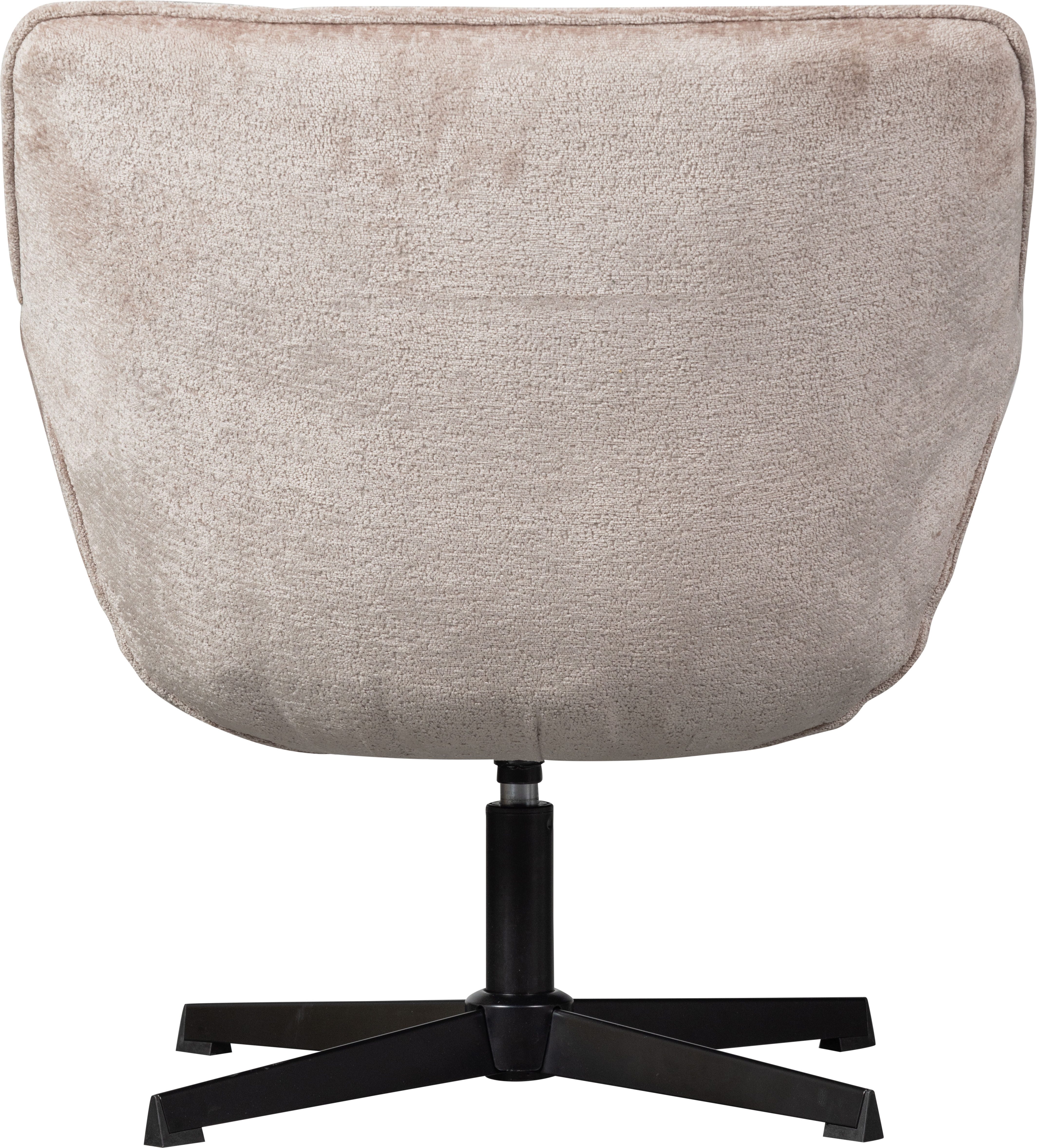 WOOOD Draaibare fauteuil Wibo met chenille-stof, breedte 71 cm