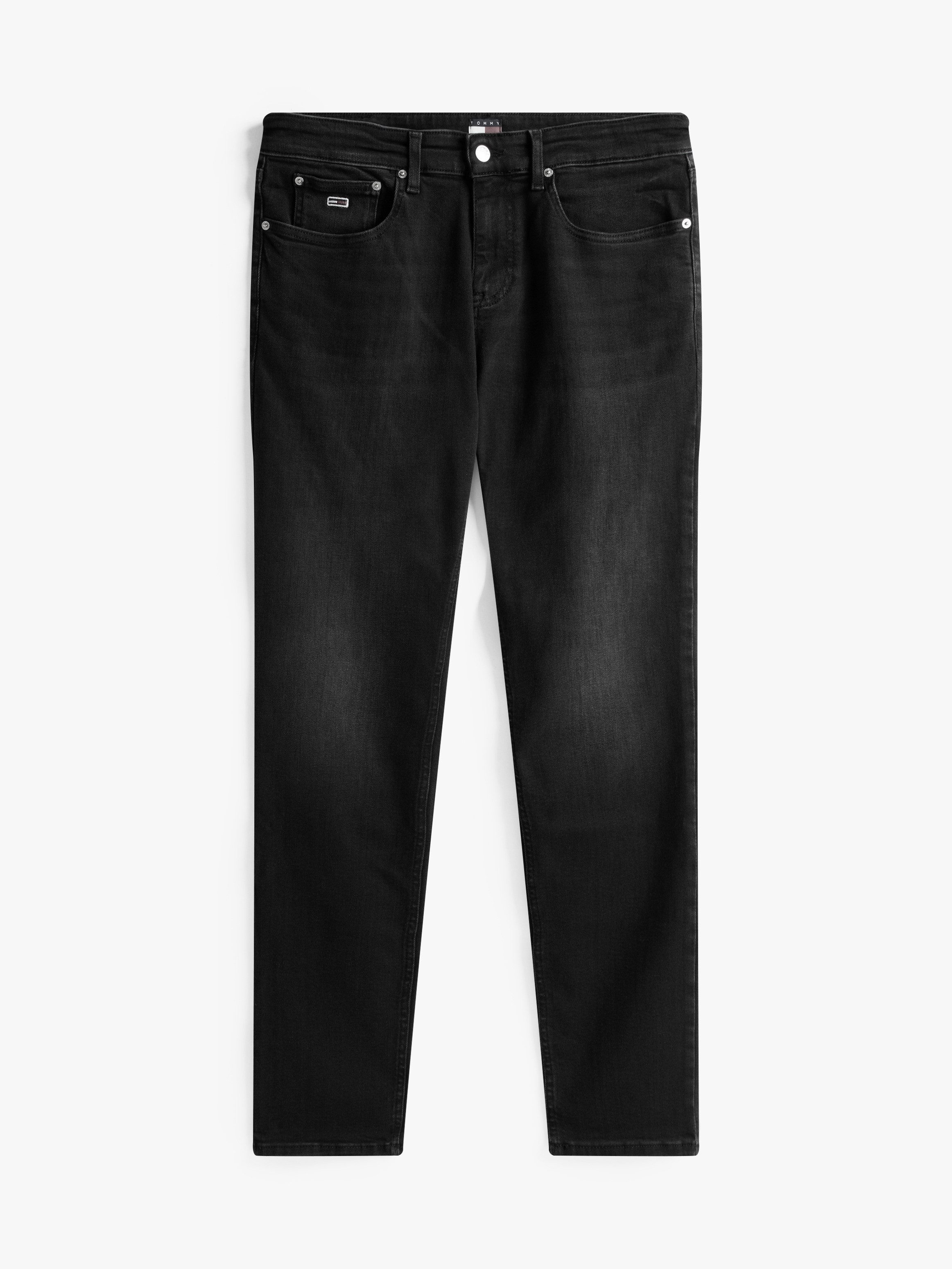 TOMMY JEANS Slim fit jeans SCANTON SLIM met gestempeld logo