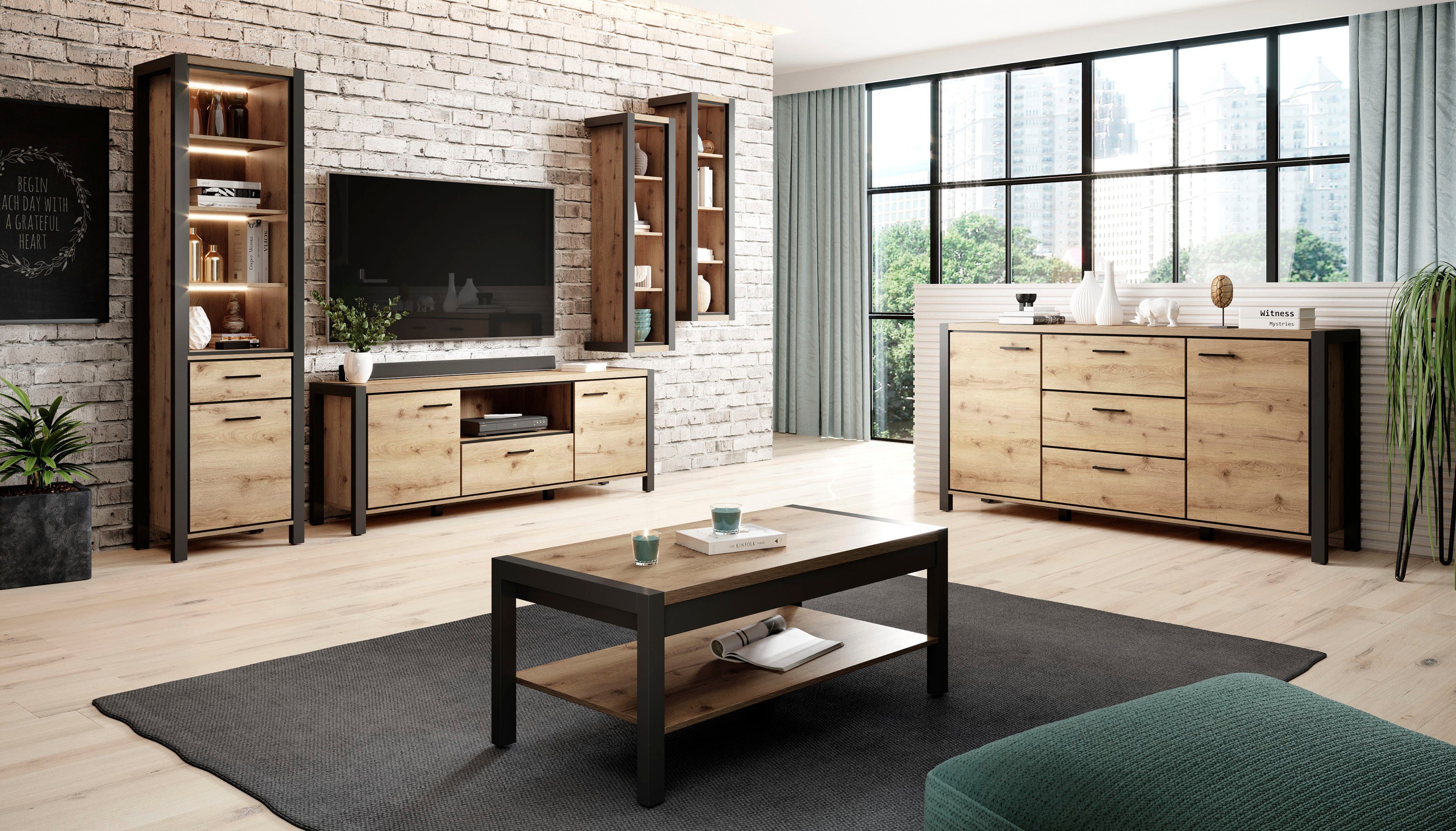 Home affaire Dressoir Aktiv Breedte 180 cm