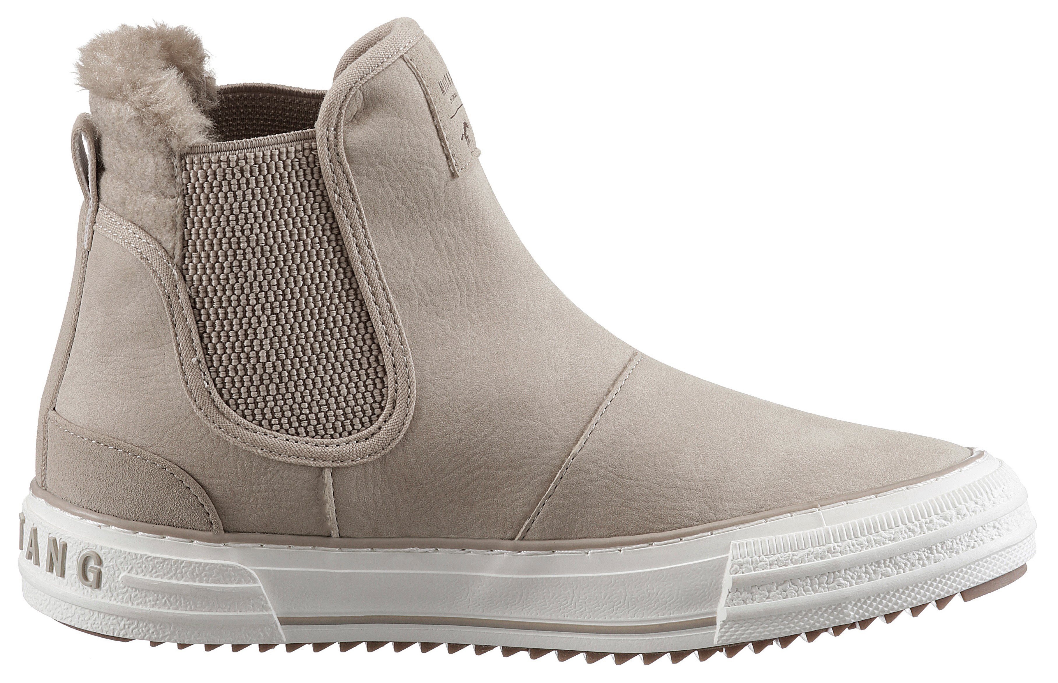 Mustang Shoes Chelsea-boots met stretchinzet aan beide kanten