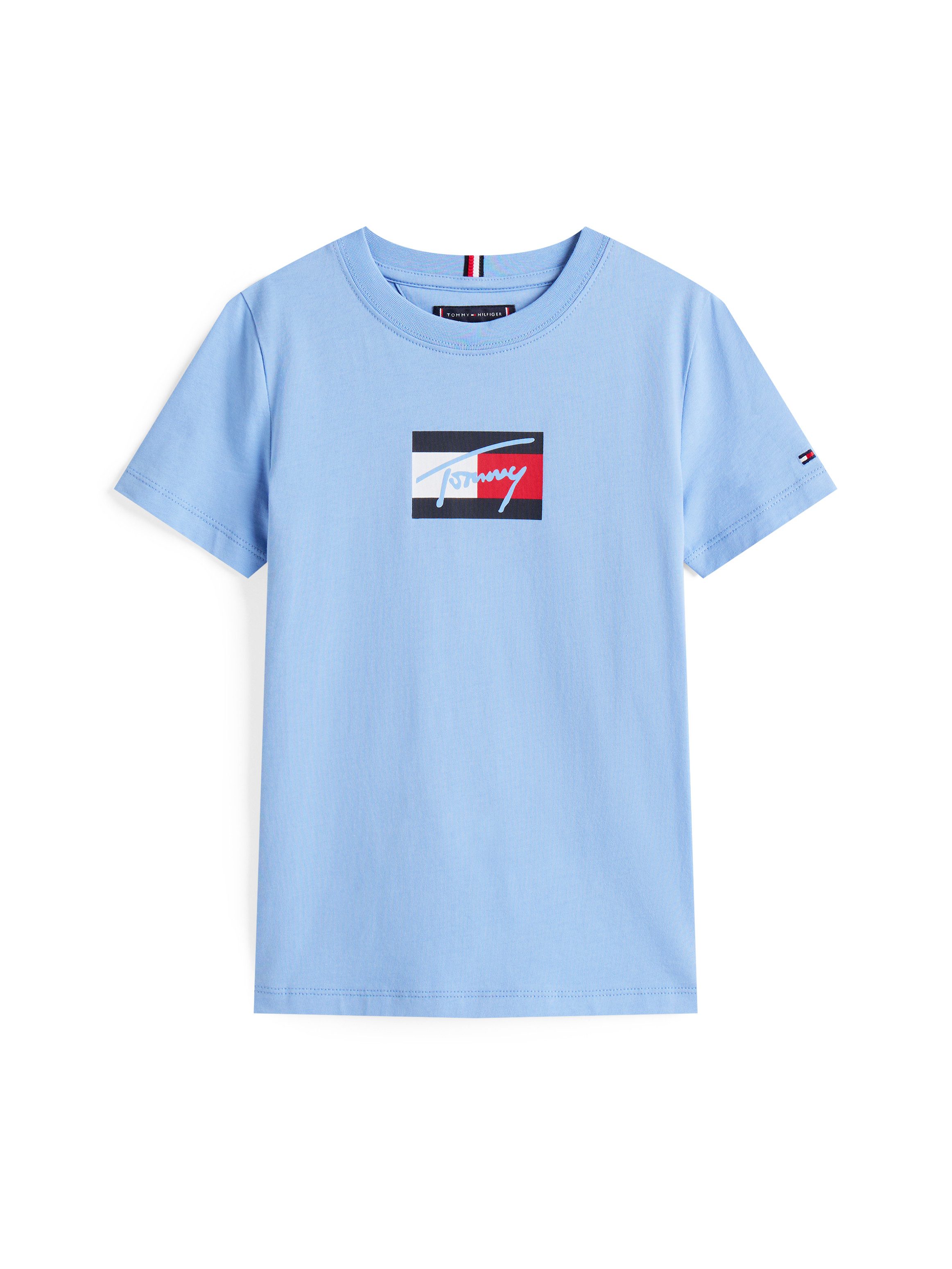 Tommy Hilfiger T-shirt TOMMY SCRIPT FLAG PRINT TEE SS