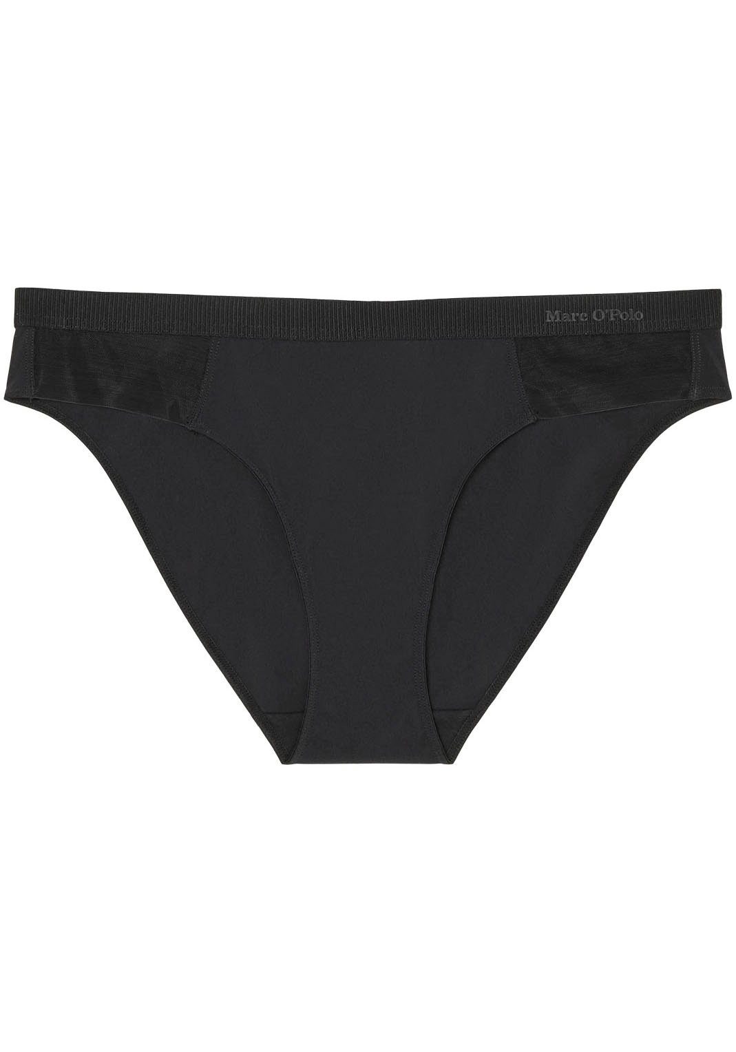 Marc O'Polo Bikinibroekje SHEER & OPAQUE met halftransparante inzetten