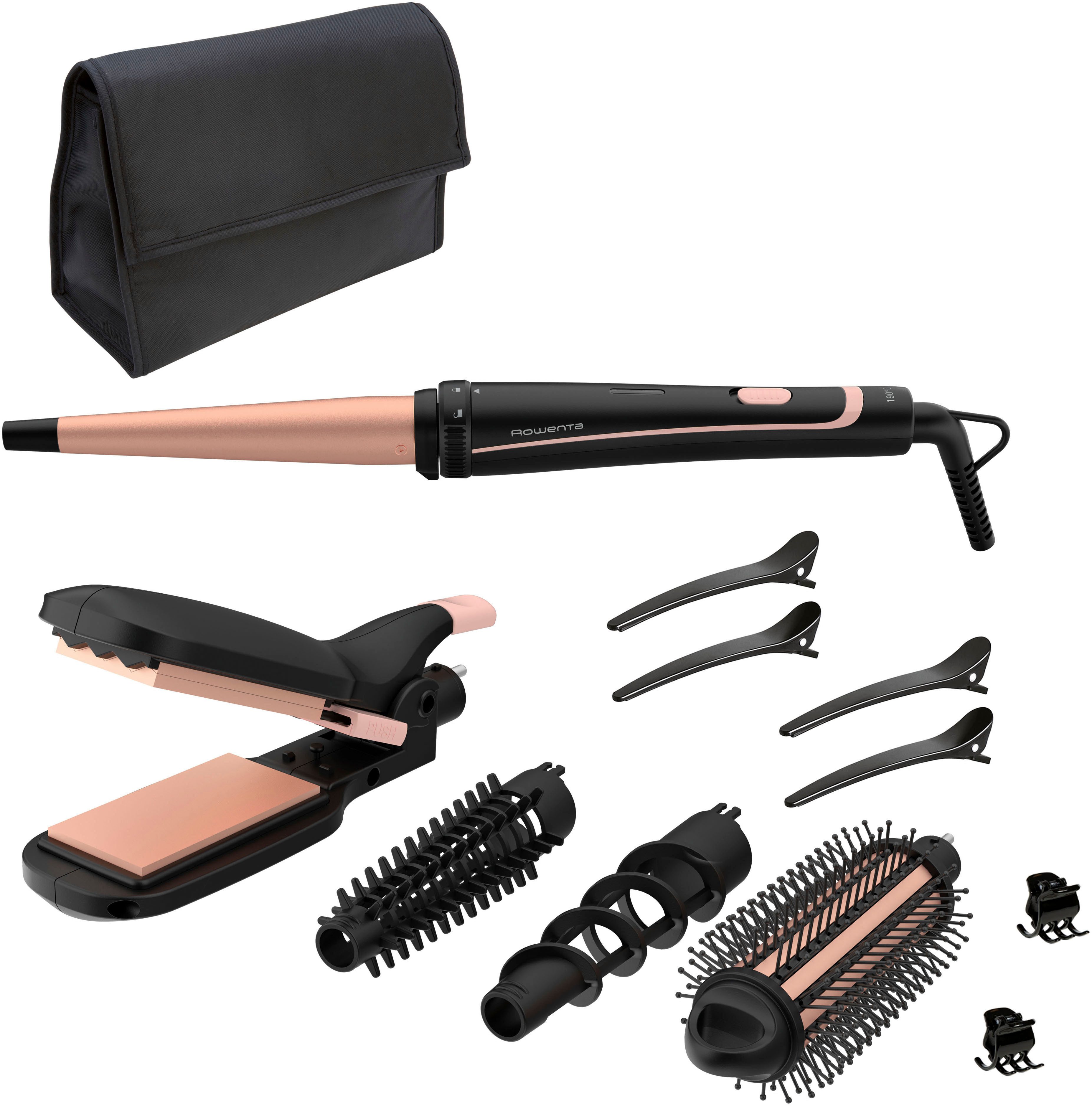 Rowenta Multihaarstyler CF4231 Infinite Looks 14-in-1 190°c, koude punt, eindeloze...