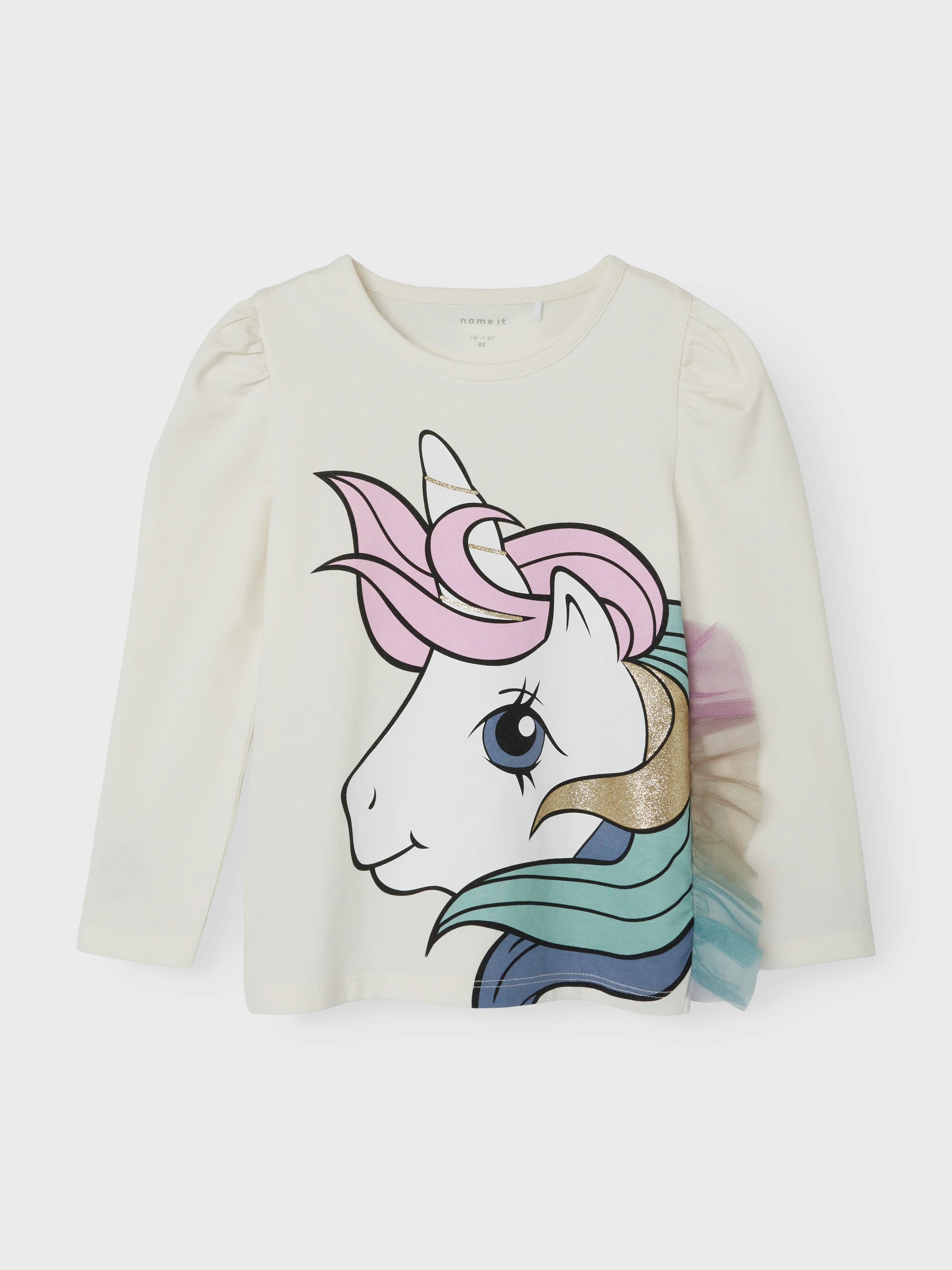 Name It Shirt met lange mouwen NMFSILLE MLP LS TOP CPLG