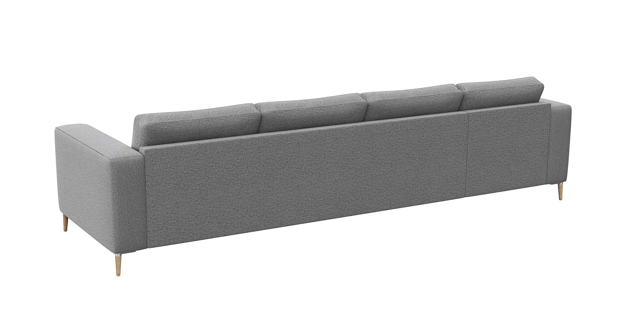 FLEXLUX Hoekbank Fiore, super comfortabel door hoogwaardige zitconstructie met koudschuim