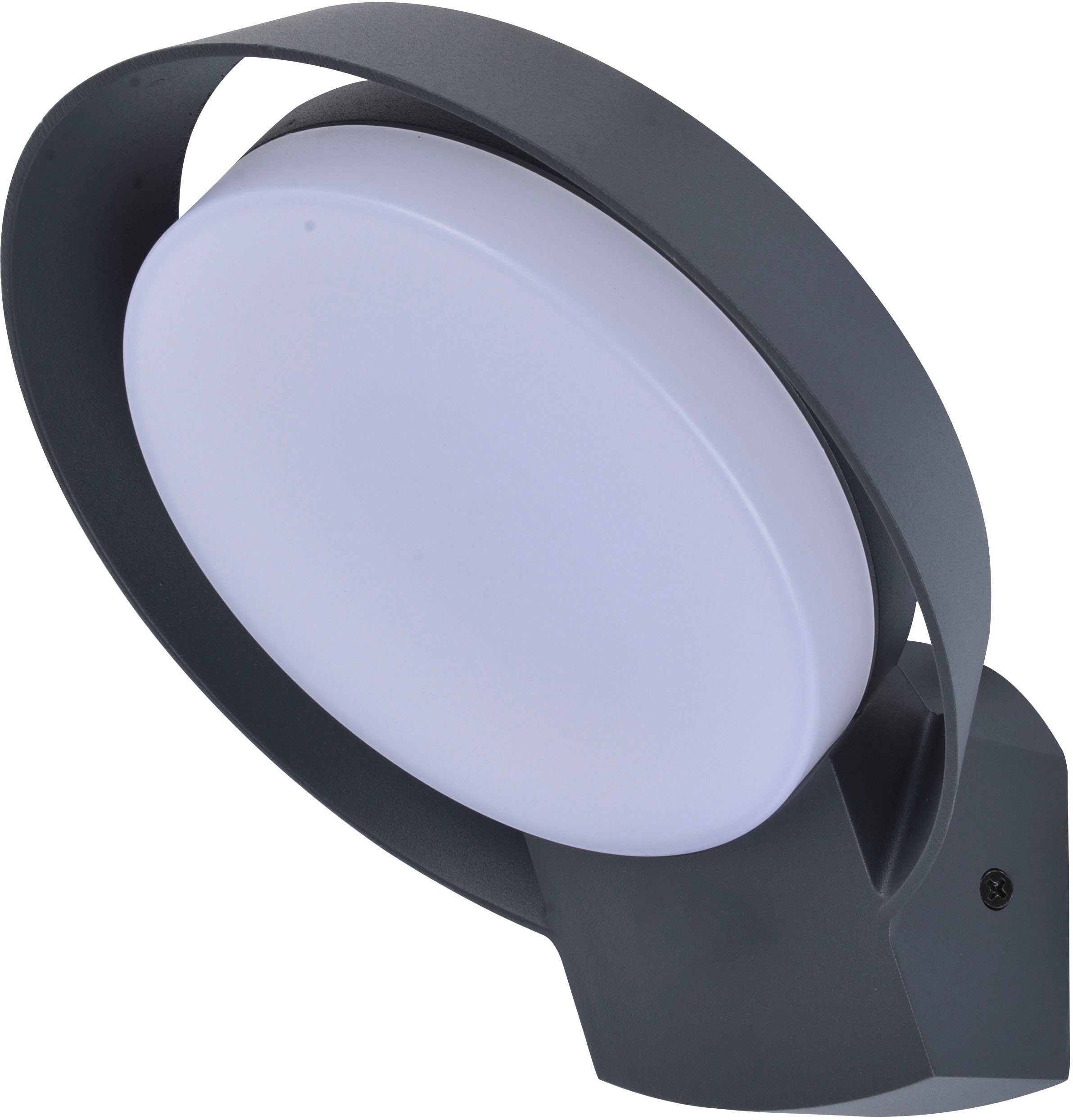 LUTEC Ledwandlamp voor buiten Polo (1 stuk)