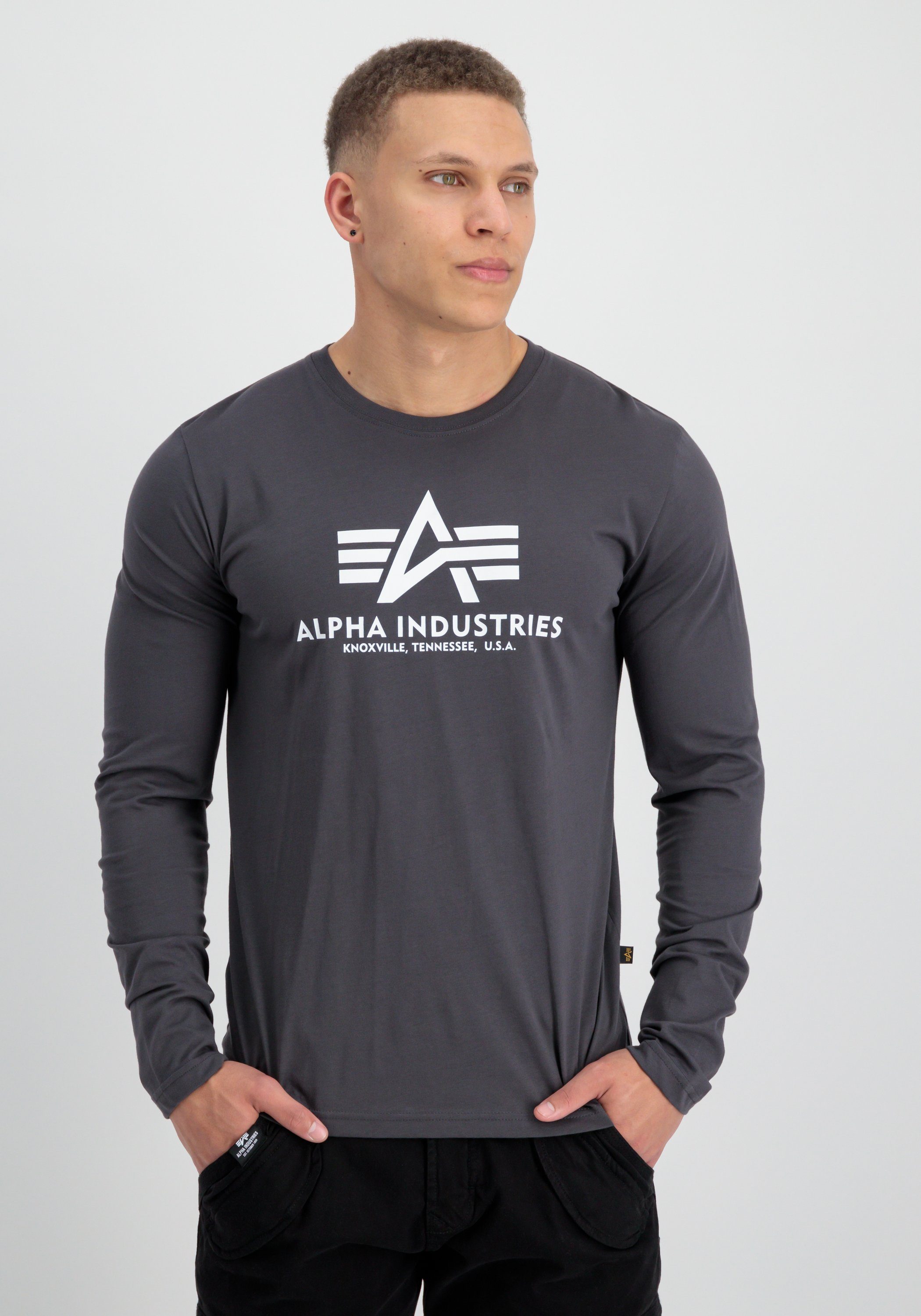 Alpha Industries Longsleeve  Men - Longsleeves Basic T - LS