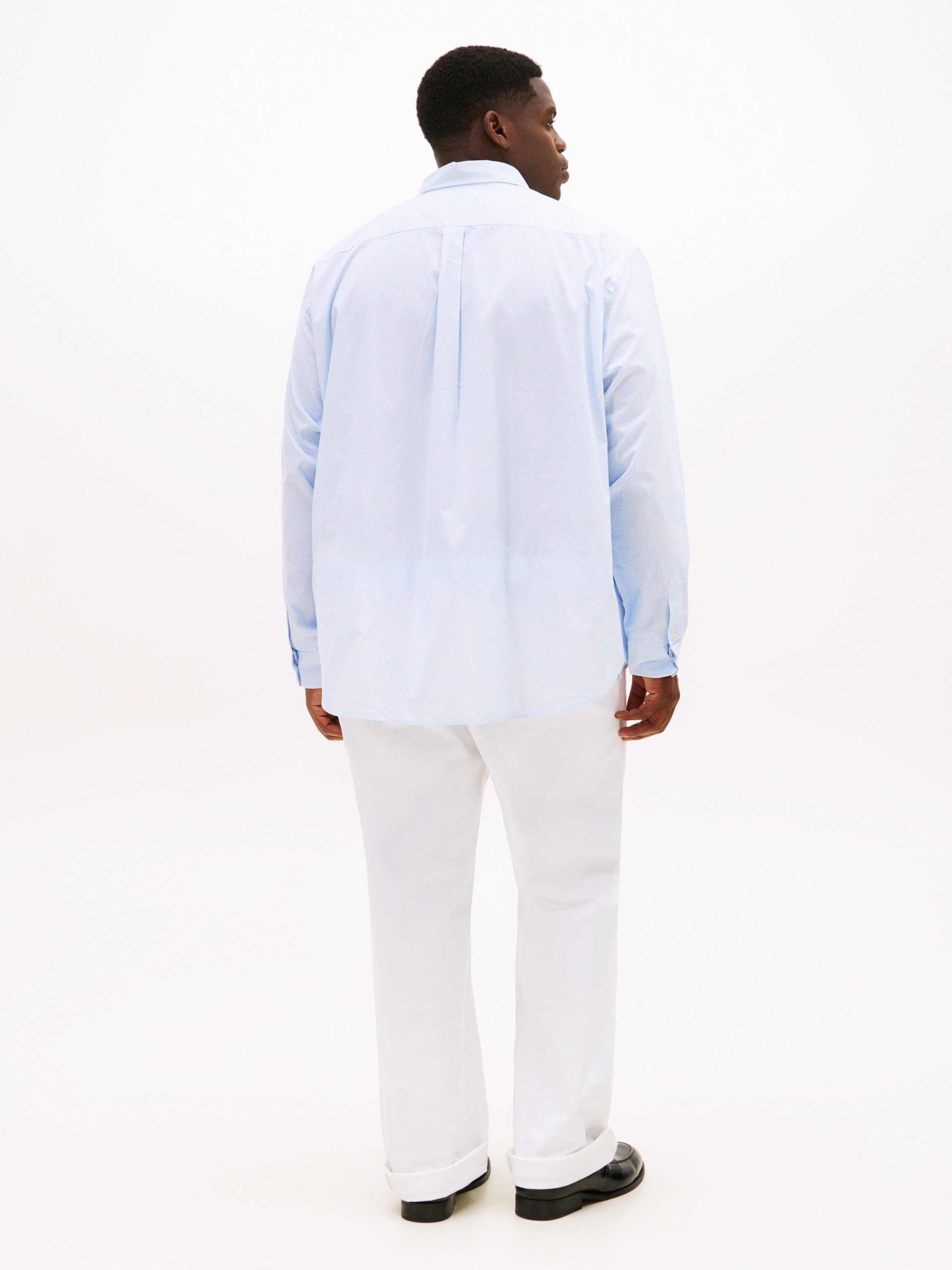 Tommy Hilfiger Overhemd met lange mouwen BT-FLEX POPLIN MICRO