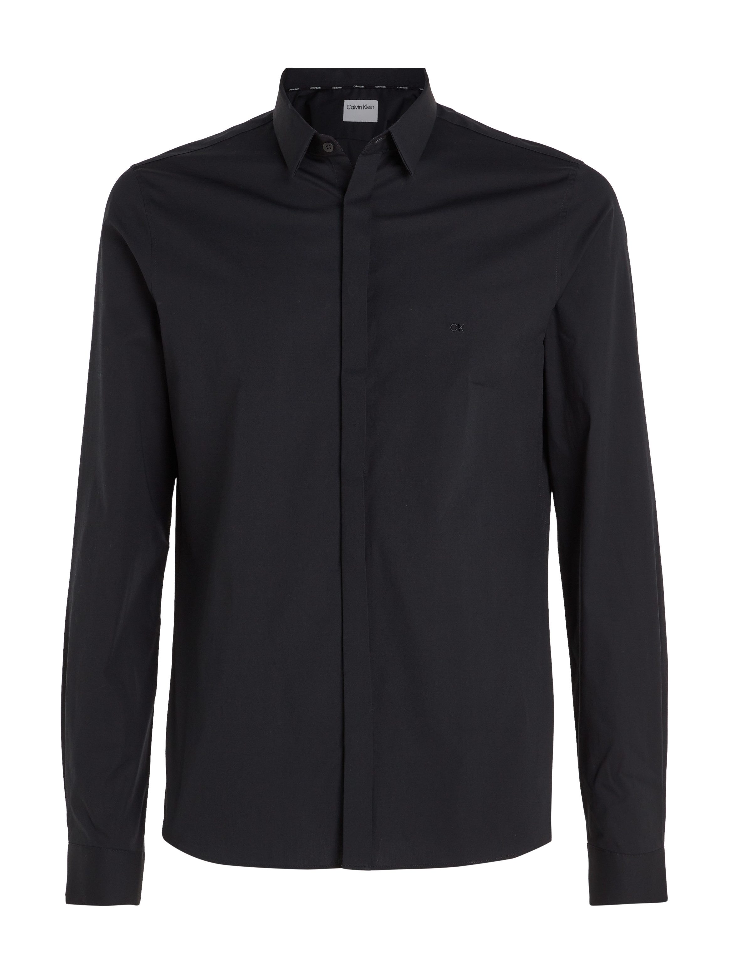 Calvin Klein Overhemd met lange mouwen POPLIN HP EXTRA SLIM SHIRT
