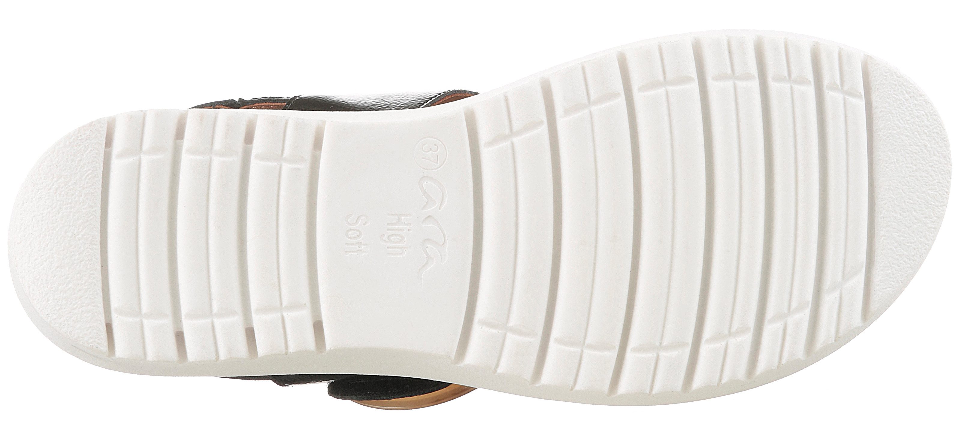 Ara Sleehaksandaaltjes Bilbao , sleehaksandaal, comfortabele schoen met klittenbandsluitingen, g-breedte