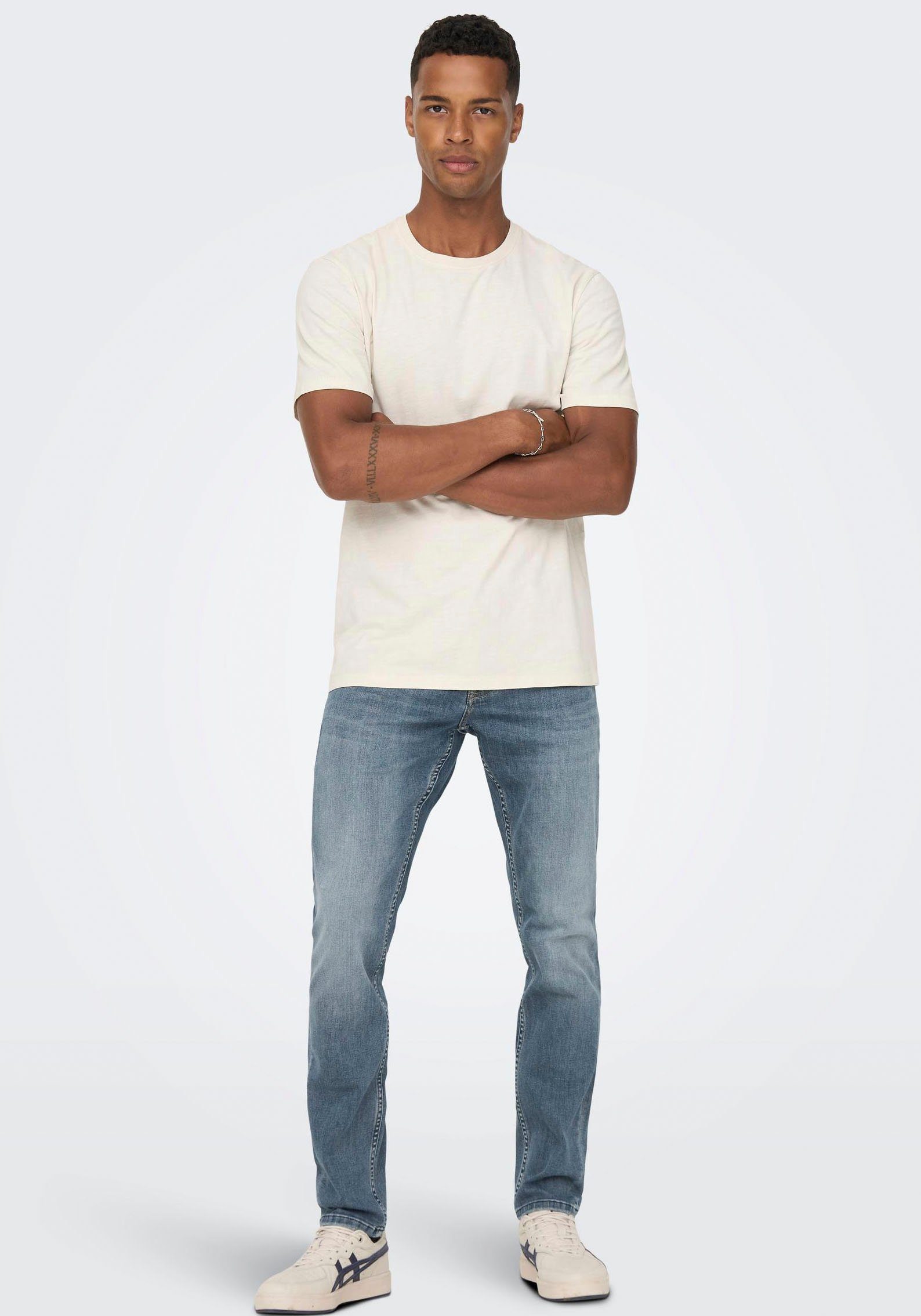 ONLY & SONS Slim fit jeans OS ONSLOOM SLIM BLUE GREY 40