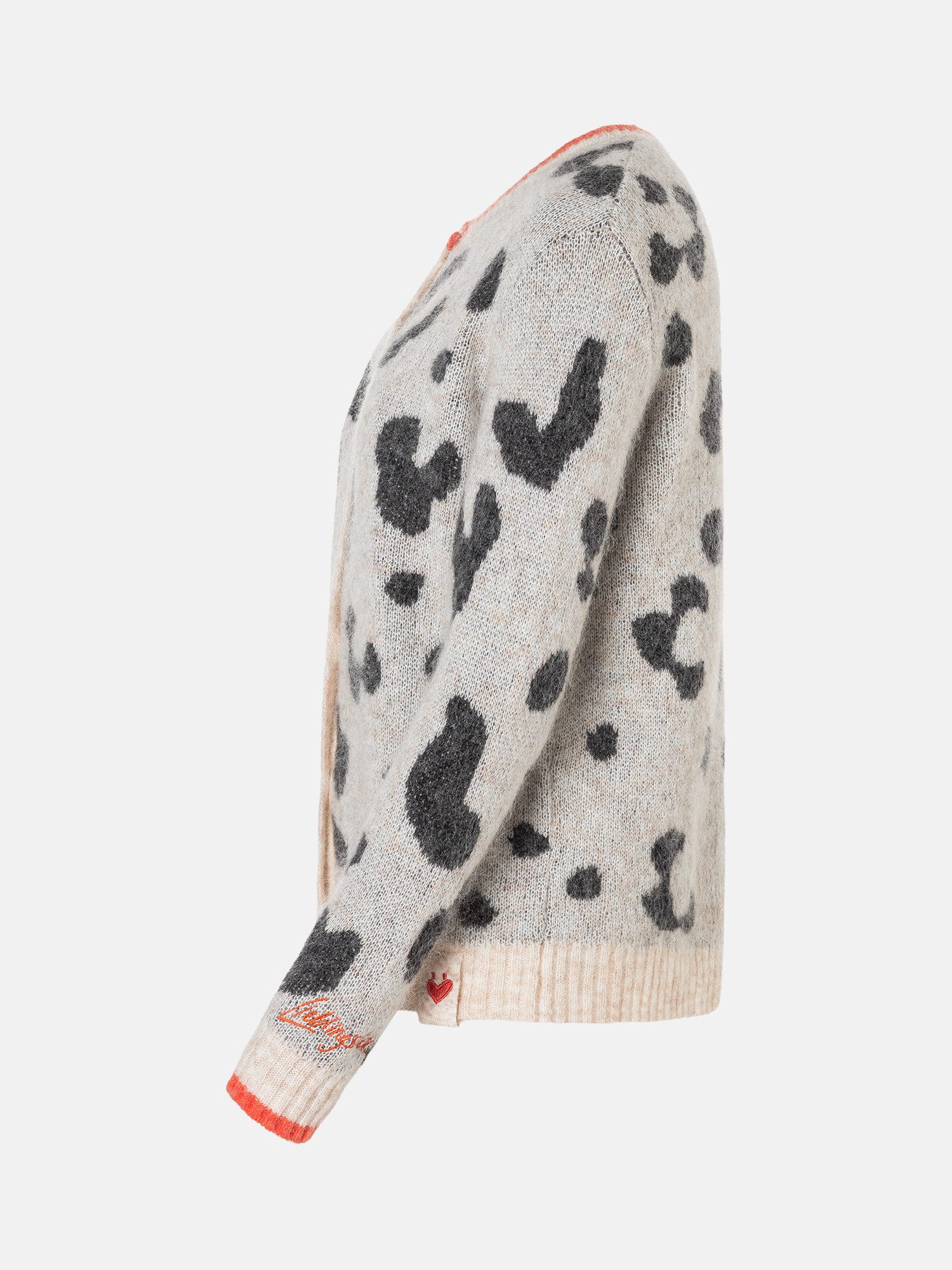 Lieblingsstück Vest AnninaL met dierenprint