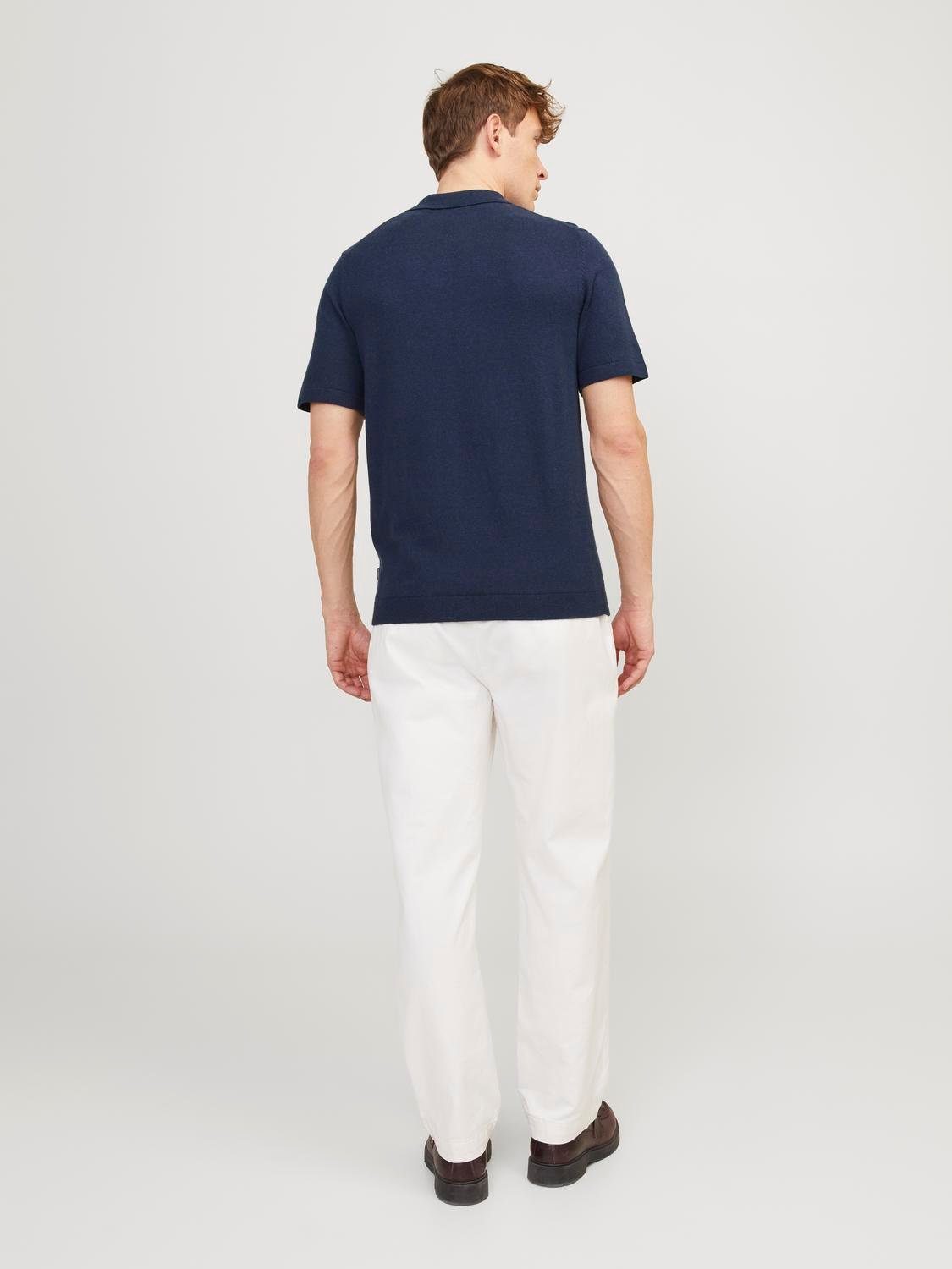 Jack & Jones Poloshirt JJEEMIL KNIT POLO S/S SN