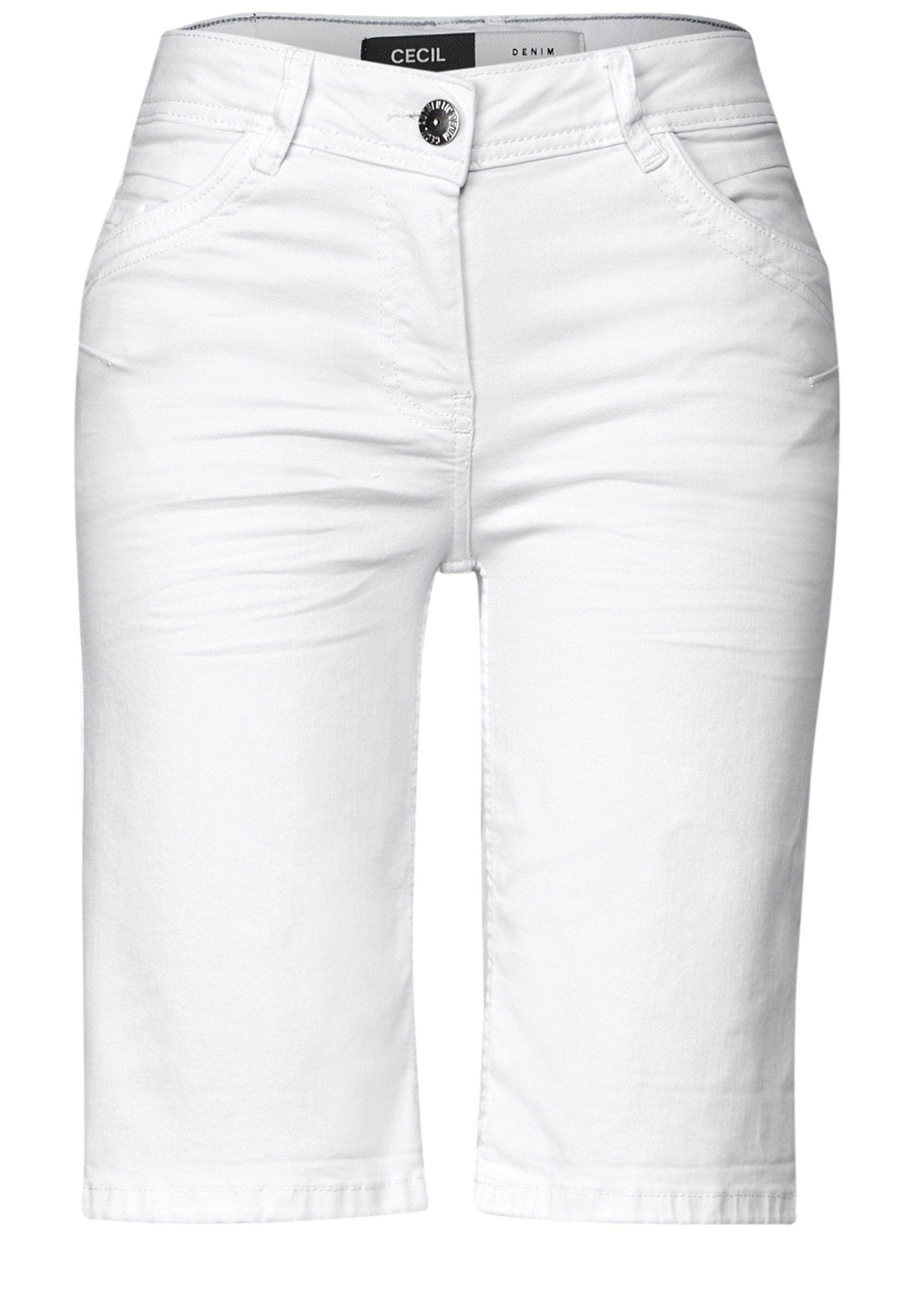 Cecil Jeansbermuda Stijl Scarlett Shorts met stretch