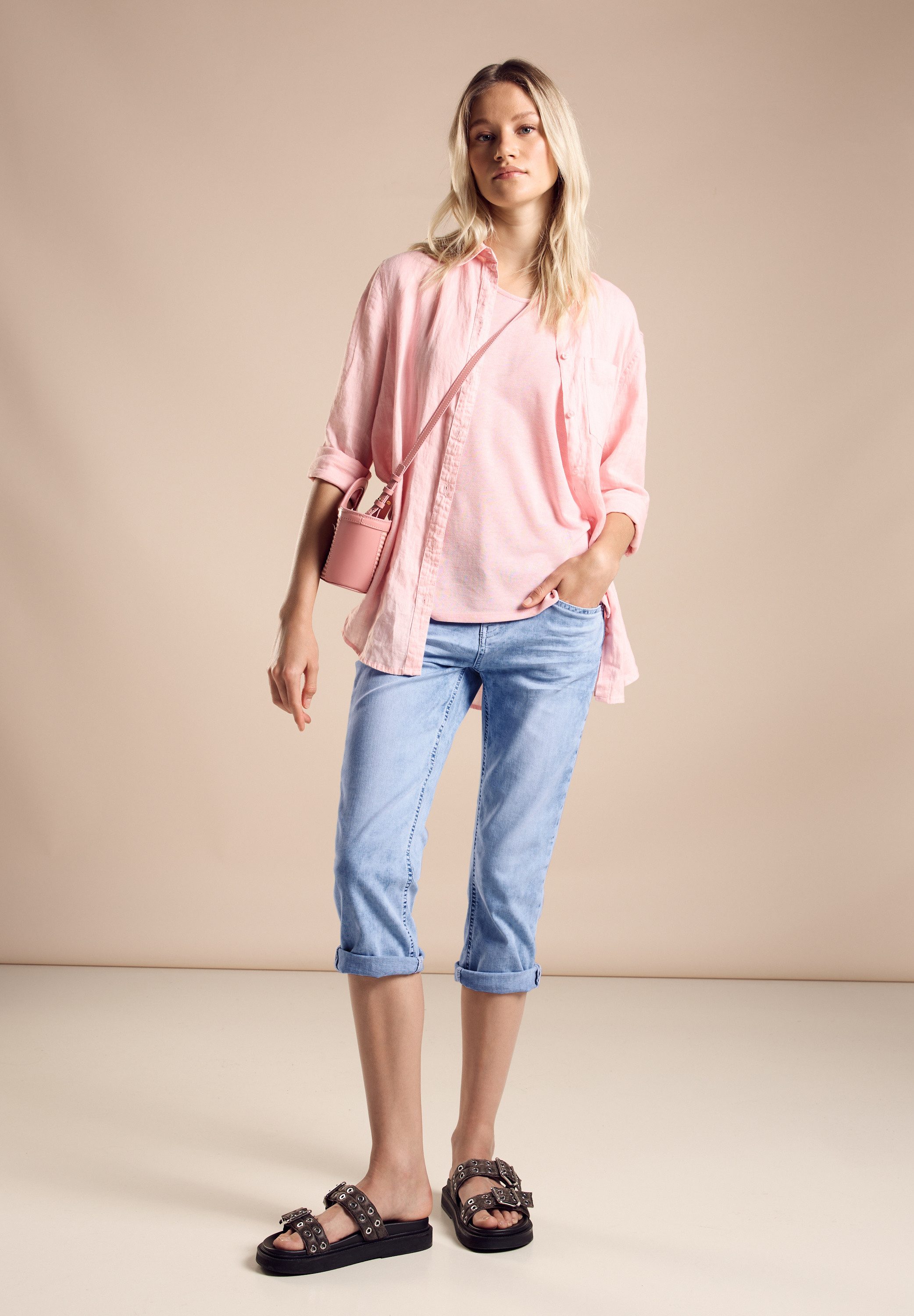 STREET ONE 3/4 jeans Style Jane met stretchaandeel