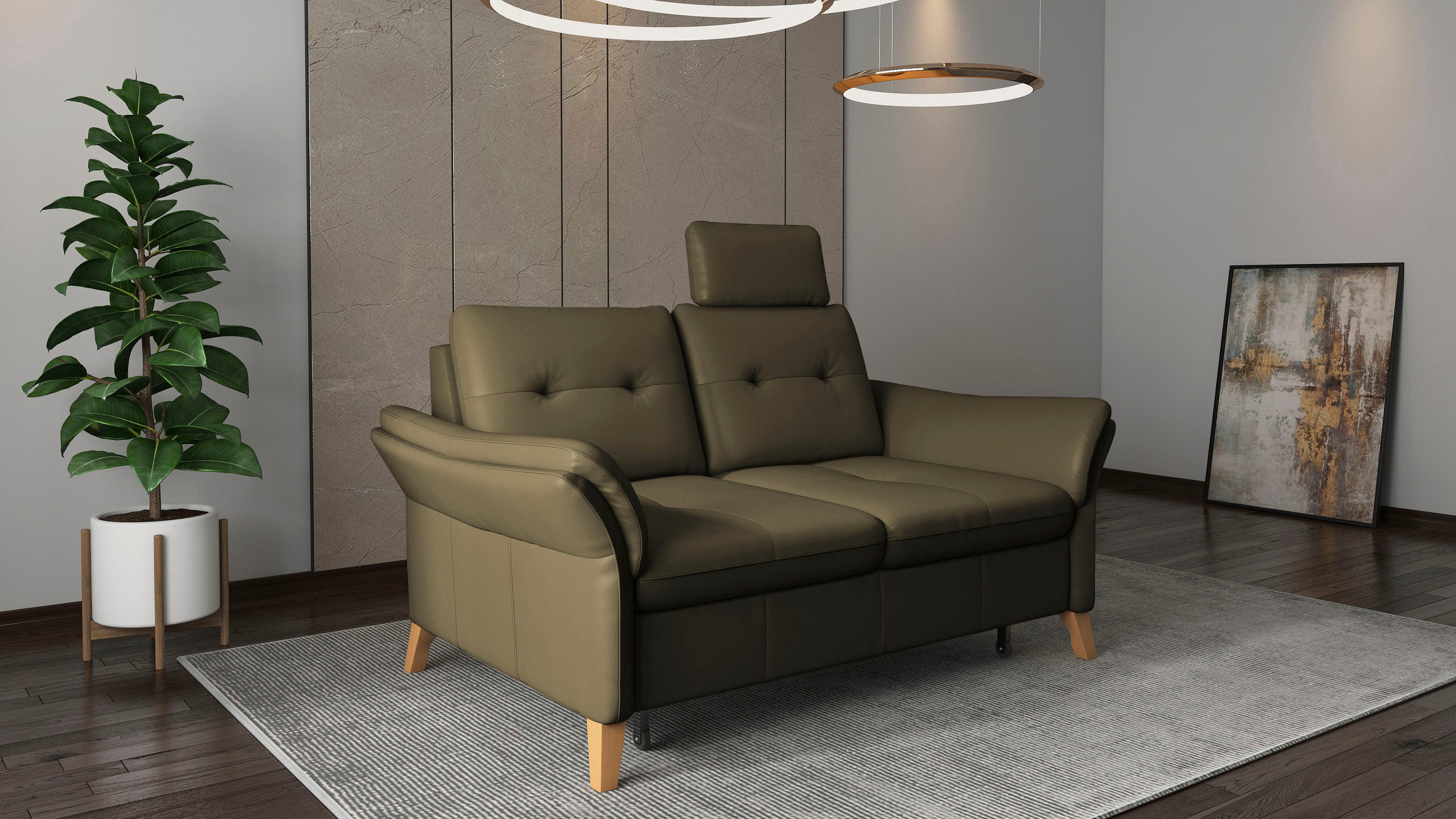 sit&more 2-zitsbank Göteborg inclusief zitdiepteverstelling en binnenvering