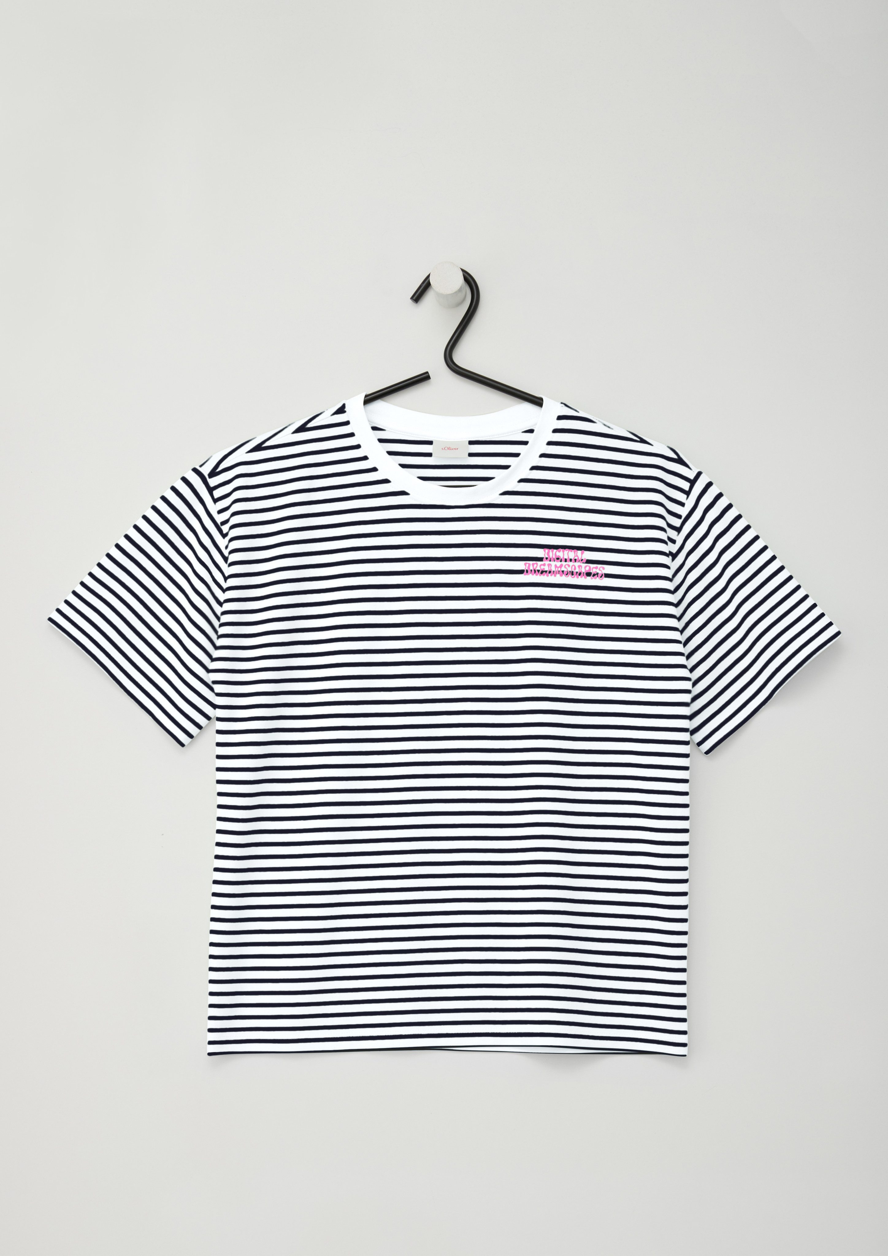 s.Oliver RED LABEL Junior T-shirt met belettering