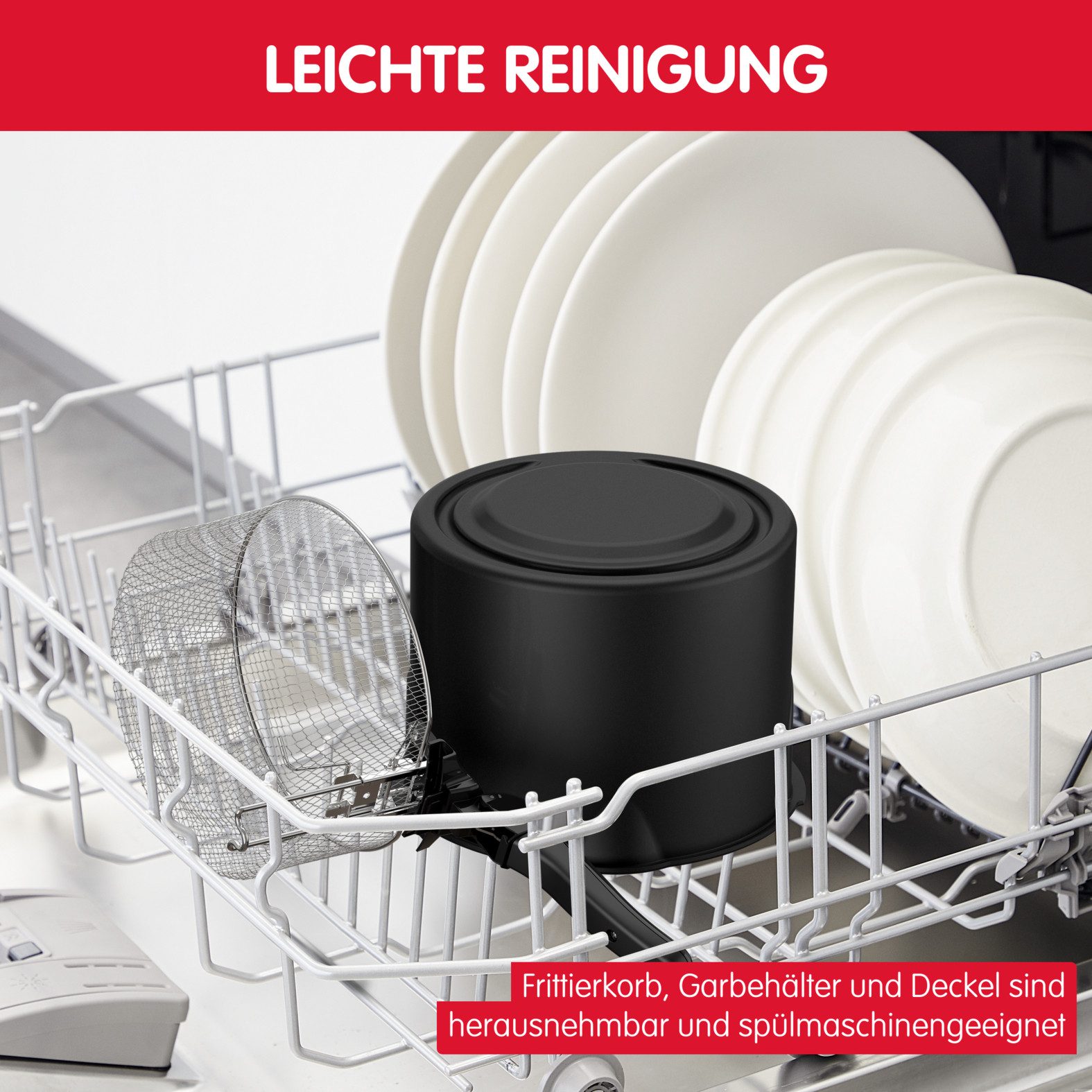 Moulinex Friteuse Mega Capaciteit 2 kg, voor 8 personen, anti-geurfilter, AM4800