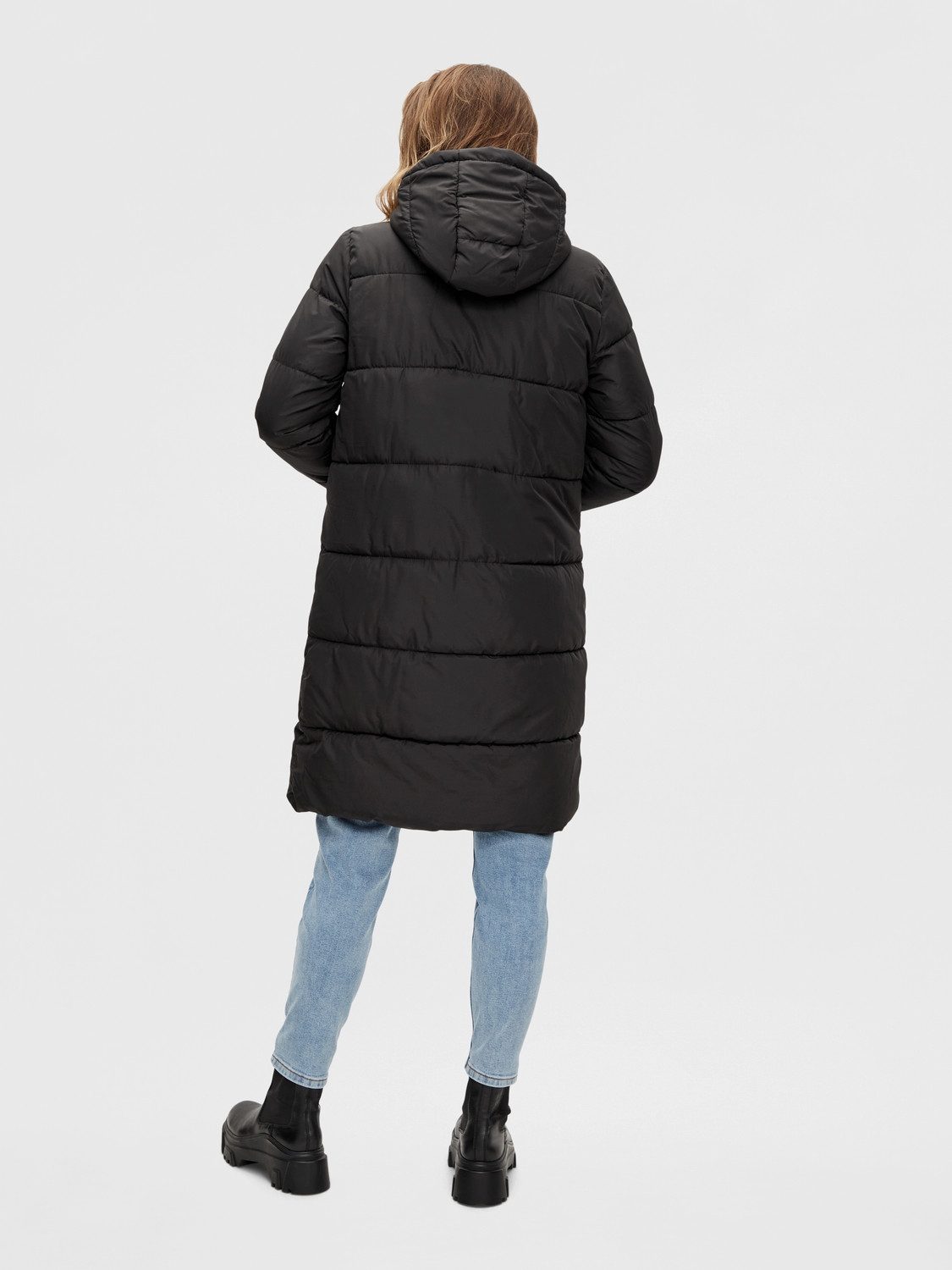 pieces Gewatteerde jas PCBEE NEW LONG PUFFER JACKET NOOS BC