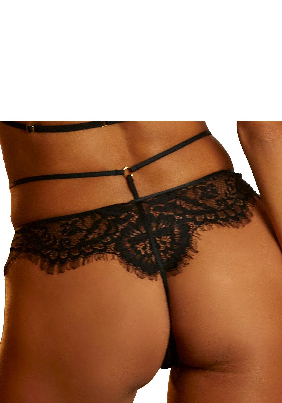 Lascana String in opwindende bandjes-look