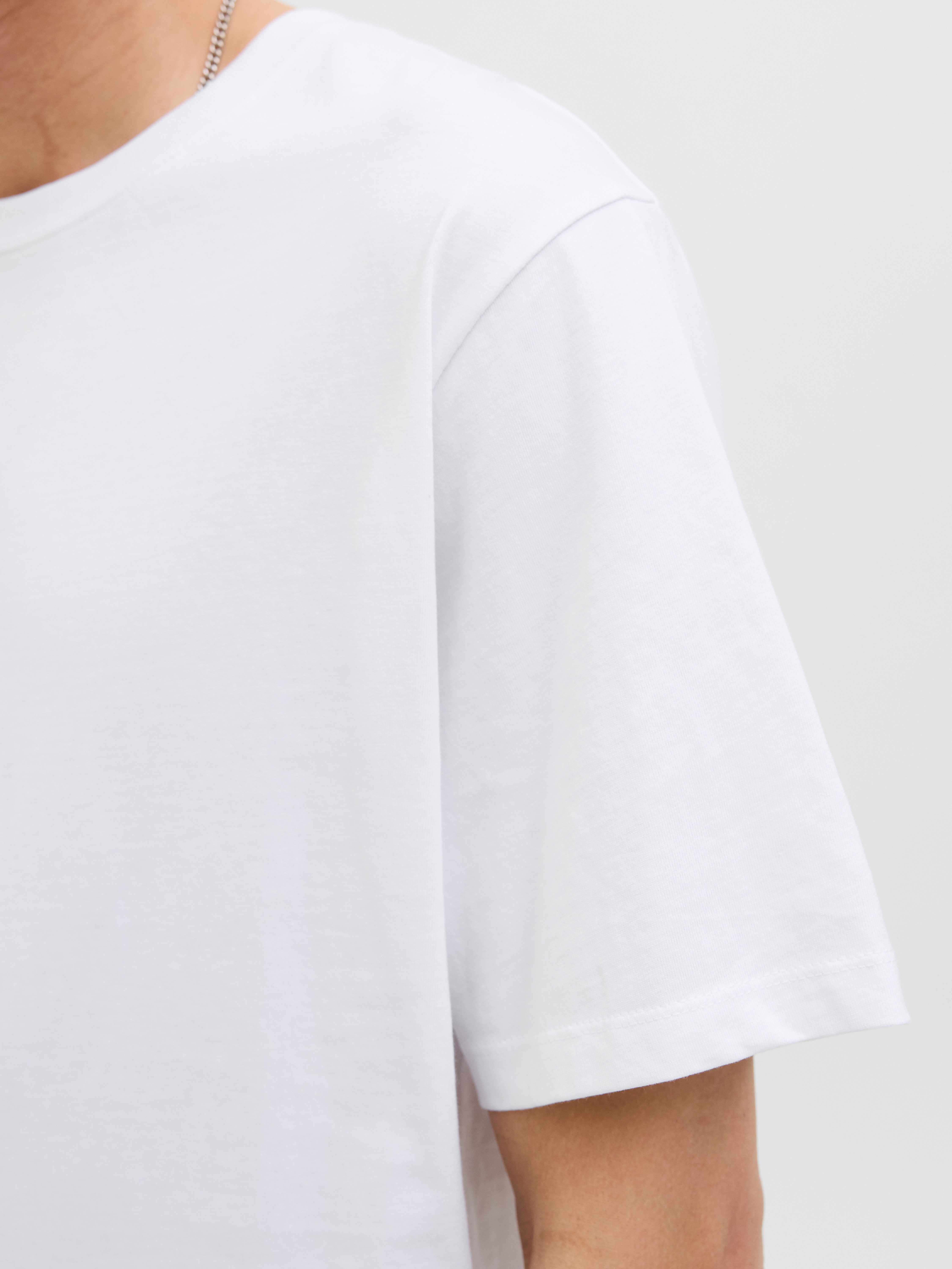 Jack & Jones Shirt met print JORTAVIRA POSTER TEE SS CREW NECK