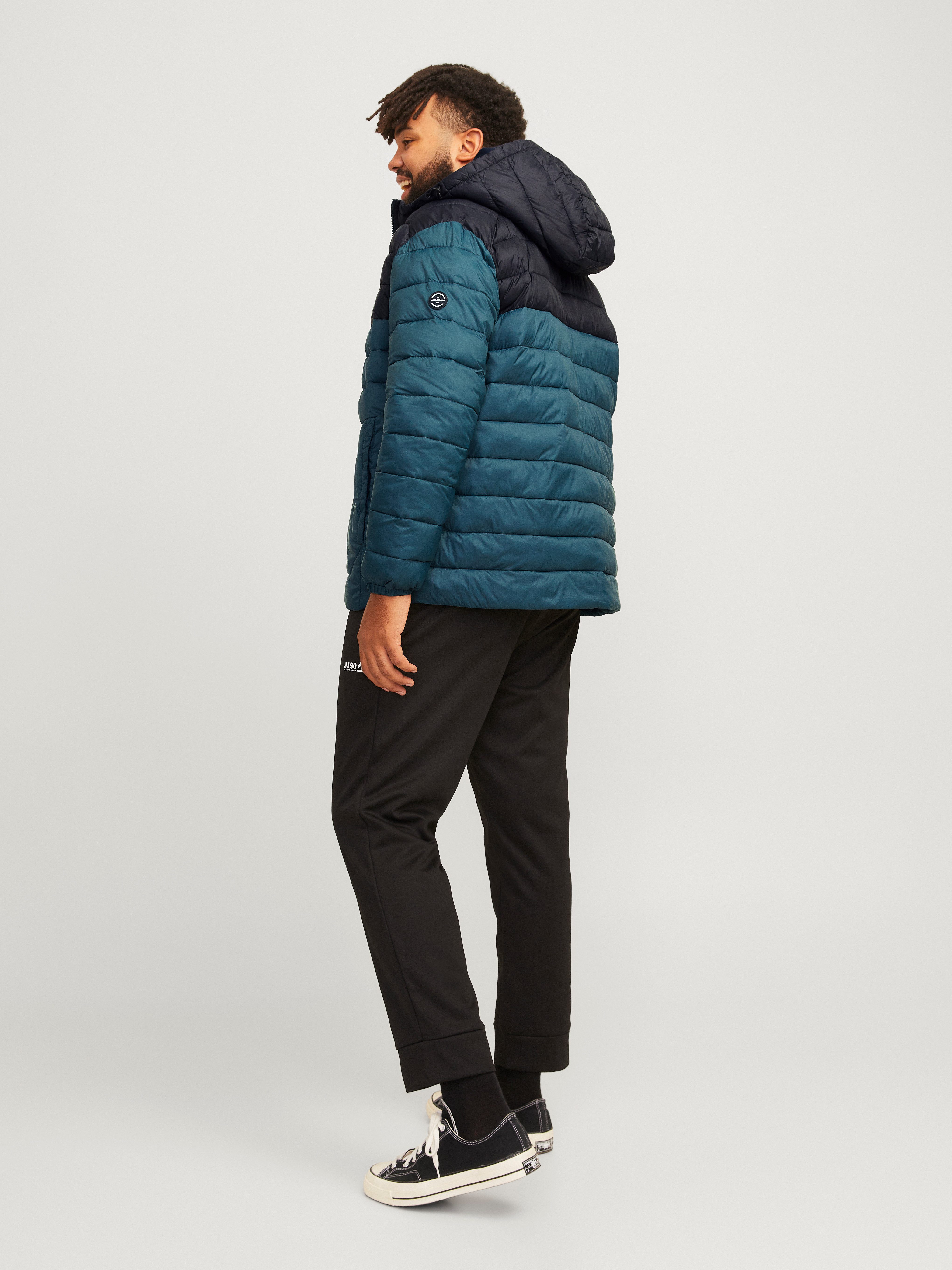 Jack & Jones PlusSize Gewatteerde jas JJESPRINT PUFFER HOOD NOOS PLS