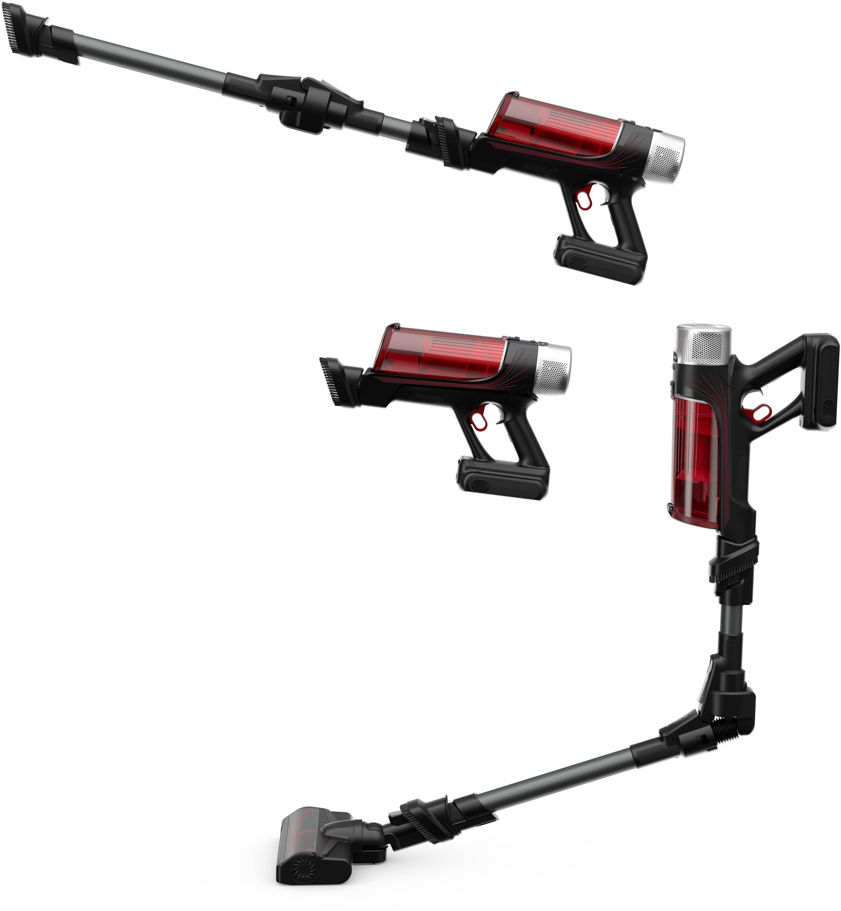 Rowenta Accu-kruimeldief en -stofzuiger RH2078 X-Force Flex 9.60 Animal krachtig, hoge inhoud, lange gebruiksduur