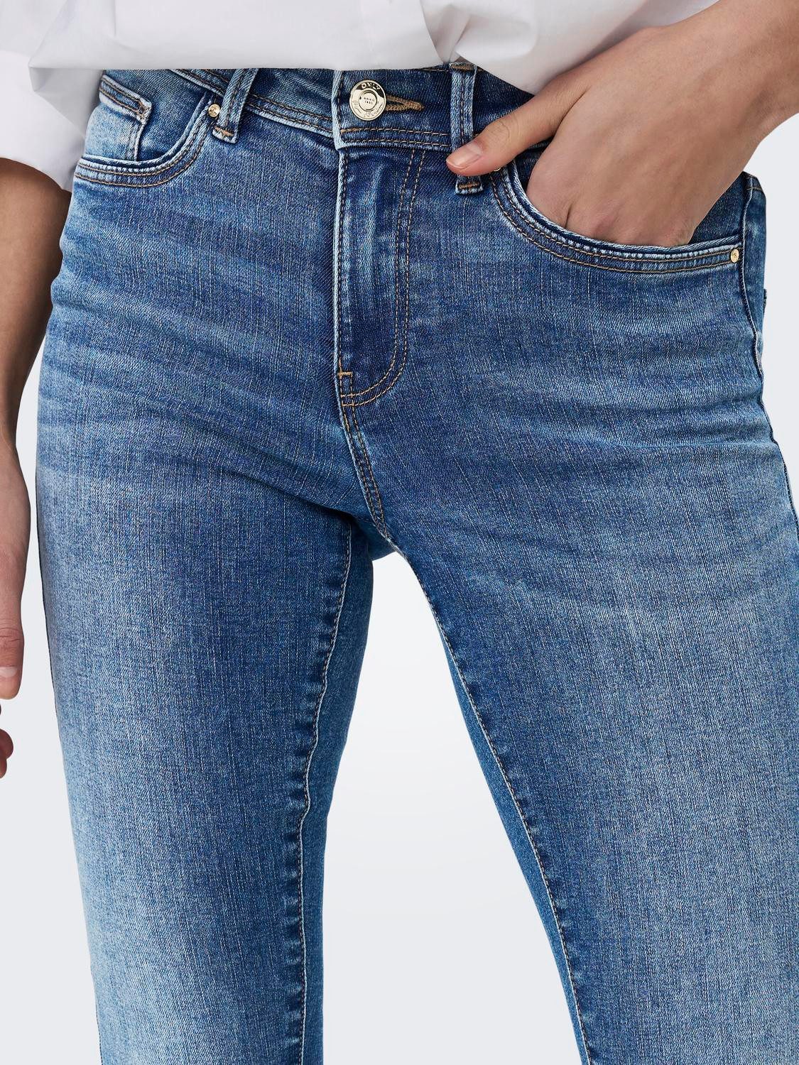 Only Skinny fit jeans ONLWAUW MID SKINNY DNM BJ370 NOOS