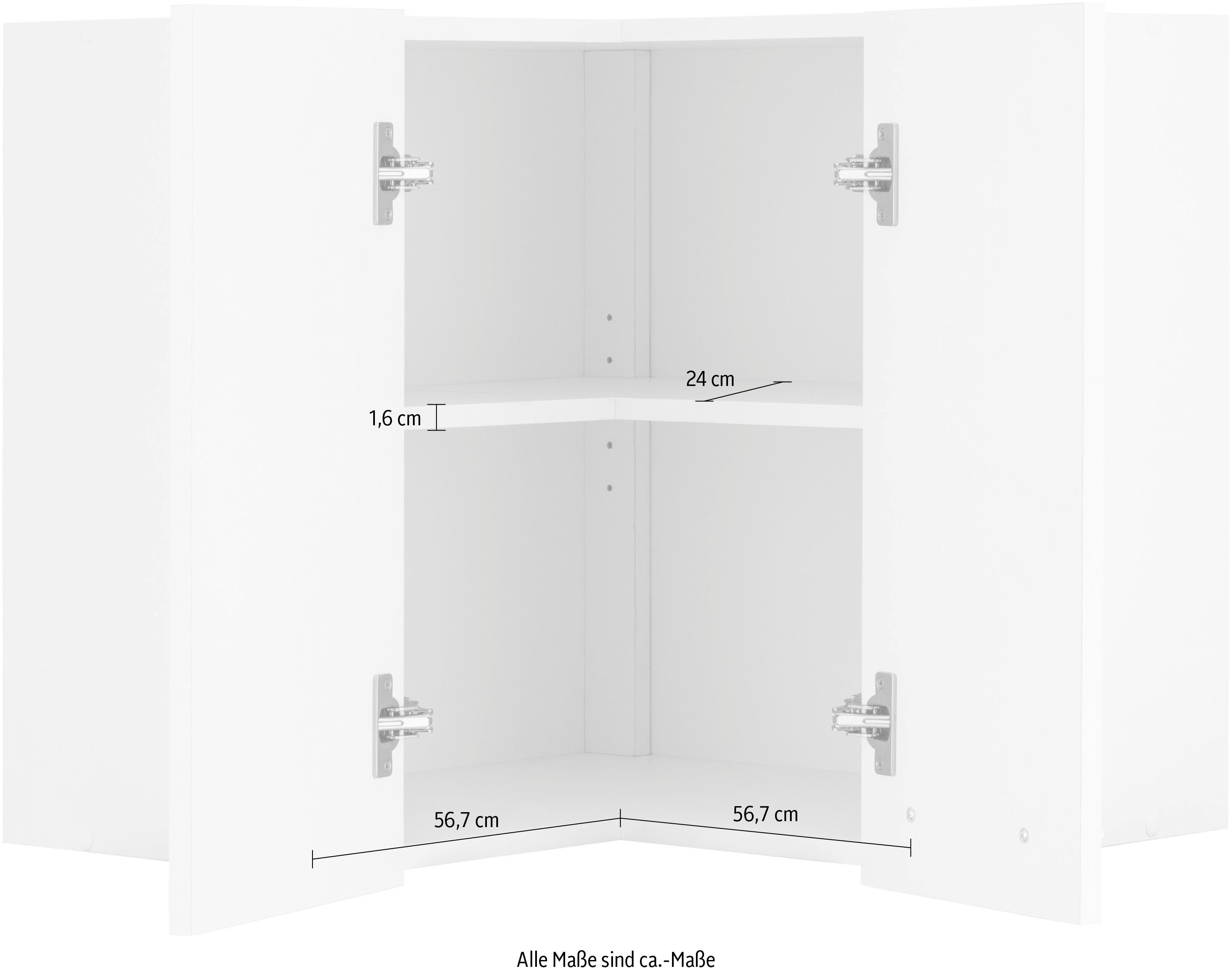 wiho Küchen Hangend hoekkastje Unna 60 cm breed