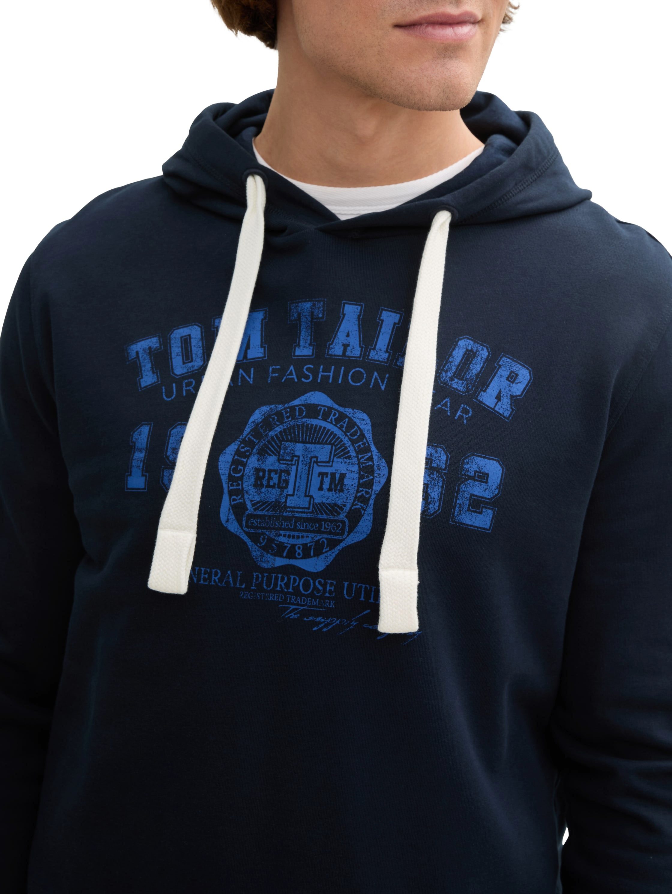 Tom Tailor Hoodie met logoprint