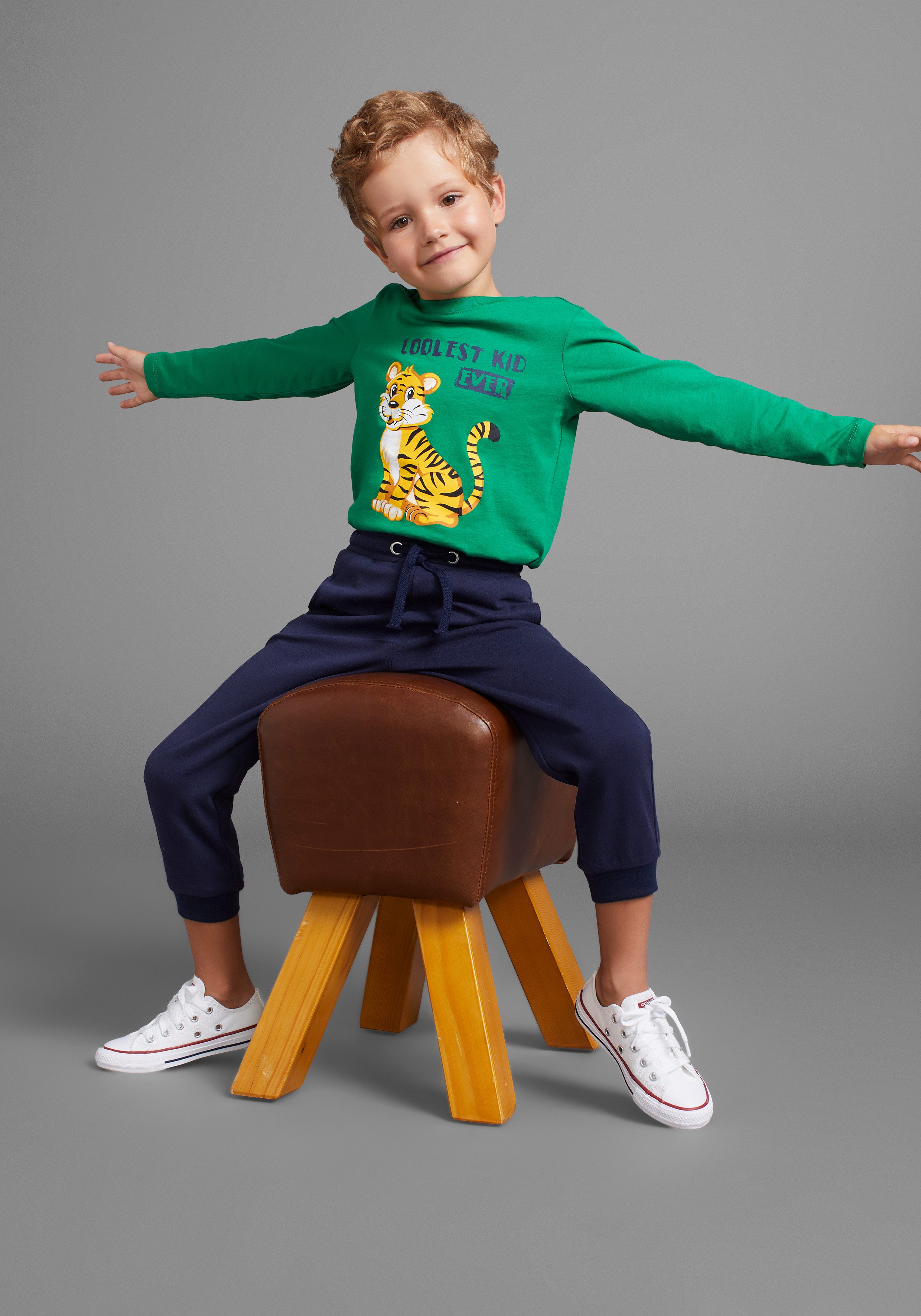 KIDSWORLD Shirt broek 2-delig set: lange mouwen shirt en broek (set 2-delig)