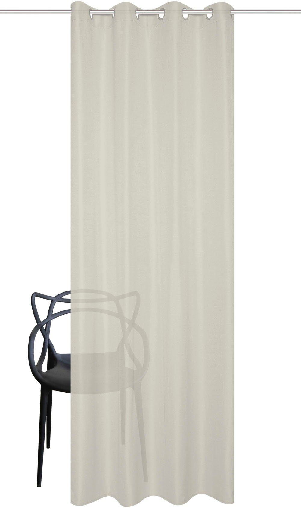 Home Basics Gordijn Softy Ösenschal SOFTY uni (1 stuk)