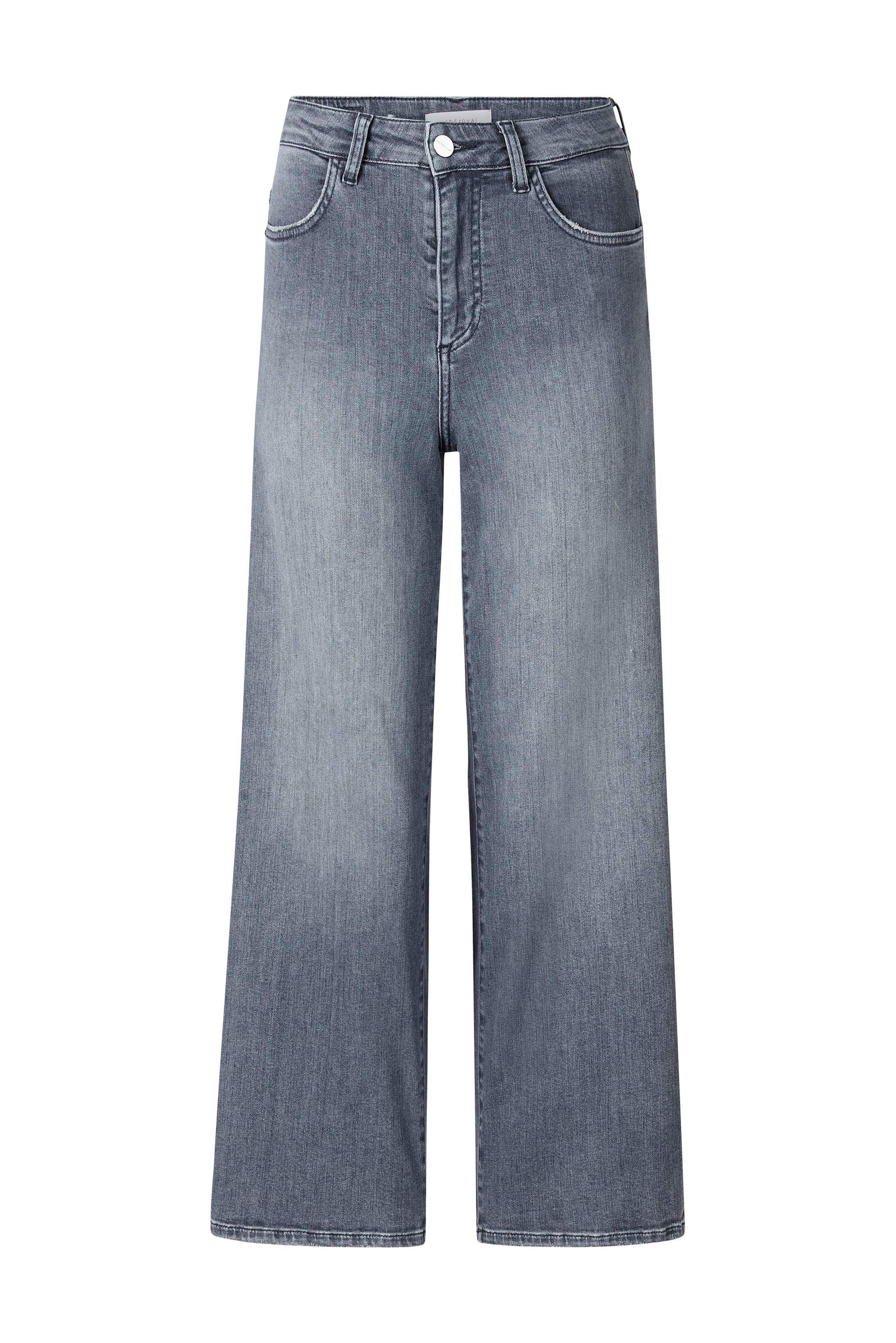 Rich & Royal Stretch jeans in verkorte lengte