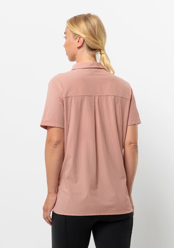 Jack Wolfskin Blouse met korte mouwen VANDRA S/S SHIRT W