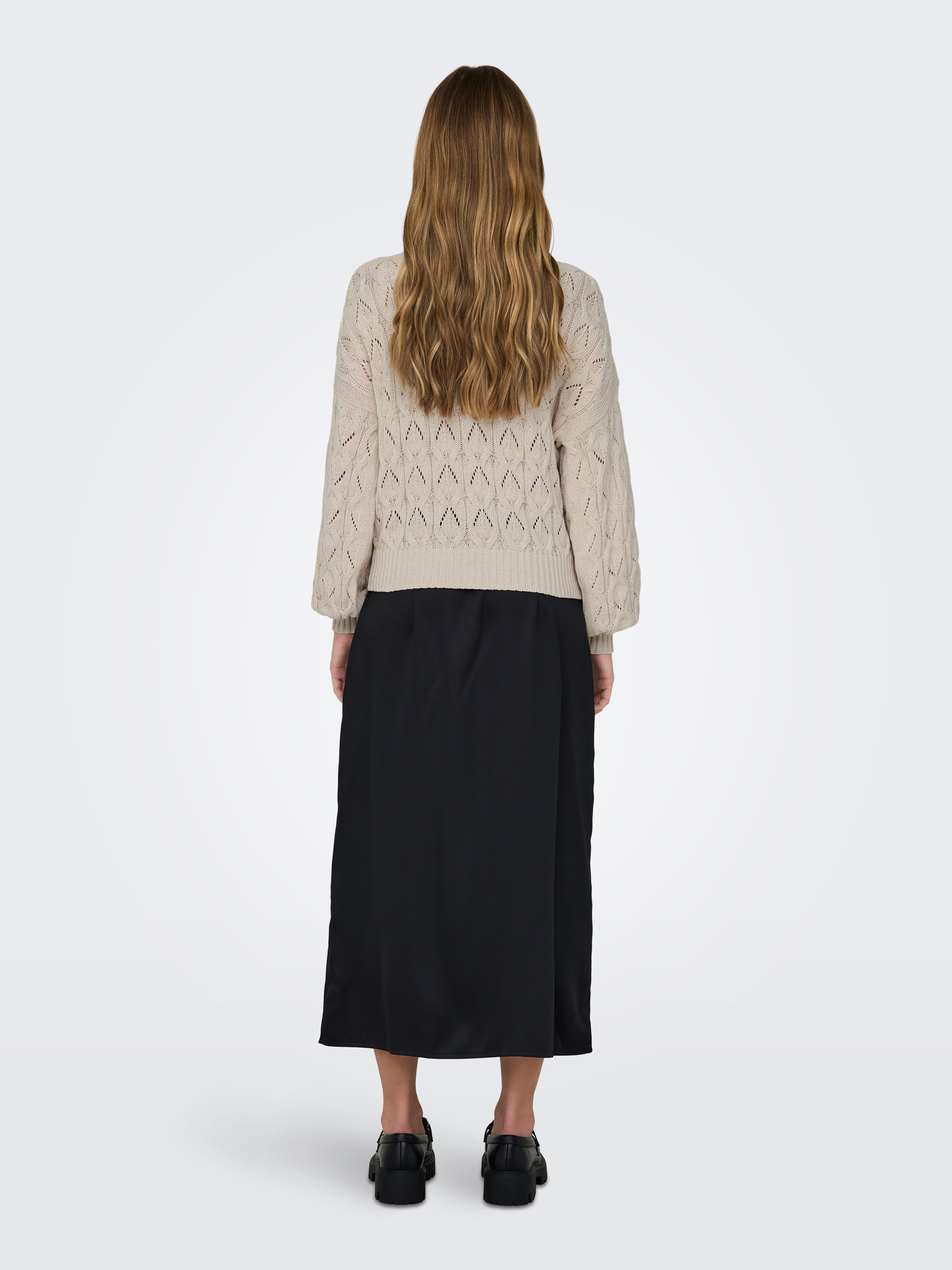 Only Gebreide trui ONLBRYNN LIFE STRUCTURE L/S PUL KNT