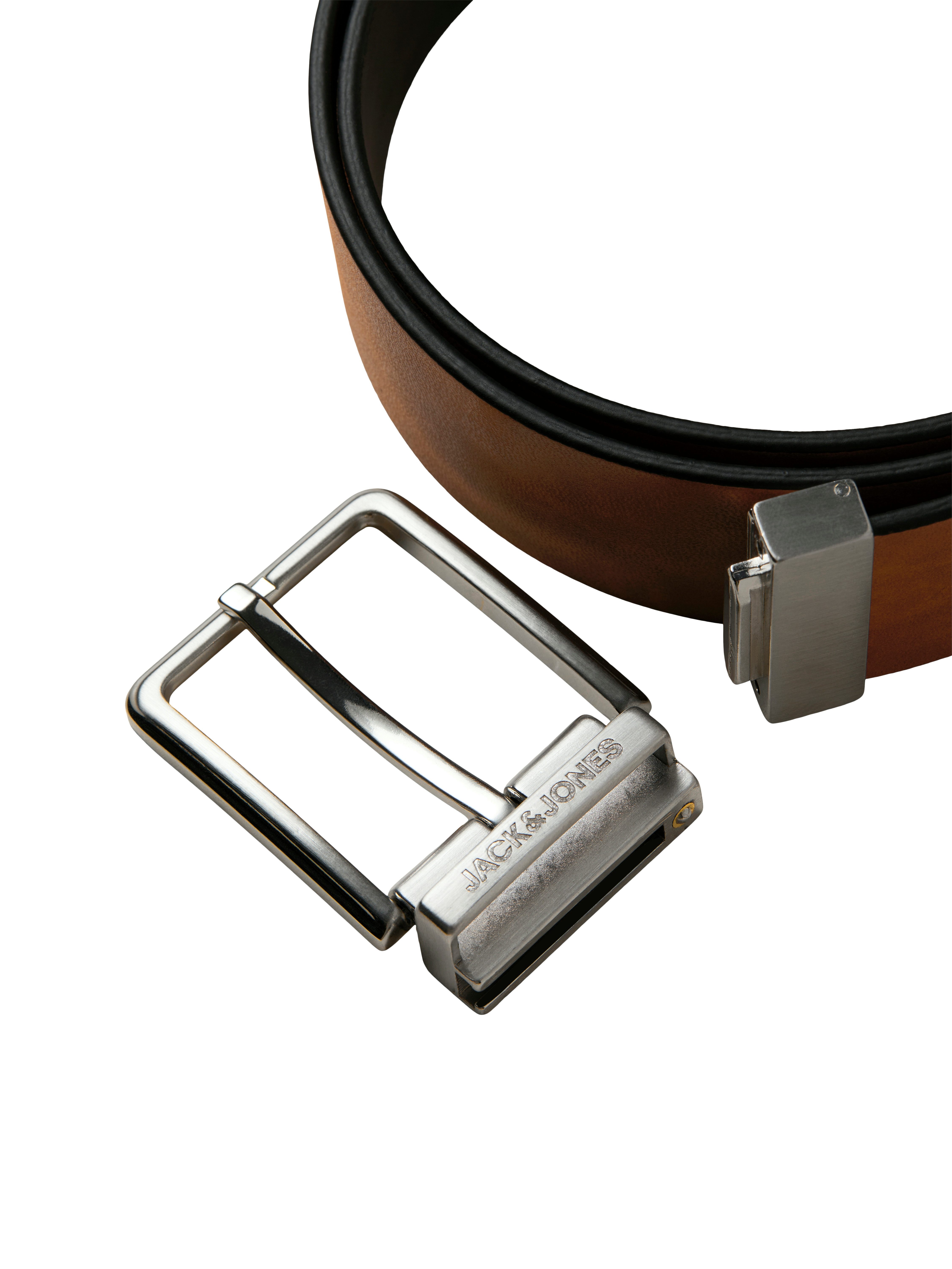 Jack & Jones Leren riem JACGARDA REVERSIBLE BELT NOOS