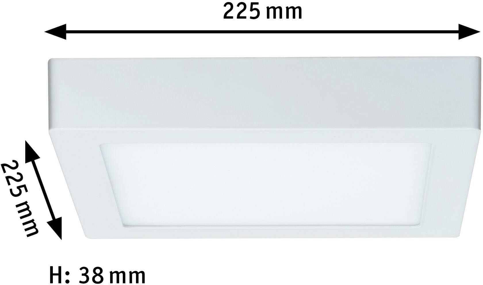 Paulmann Led-plafondlamp Lunar (1 stuk)