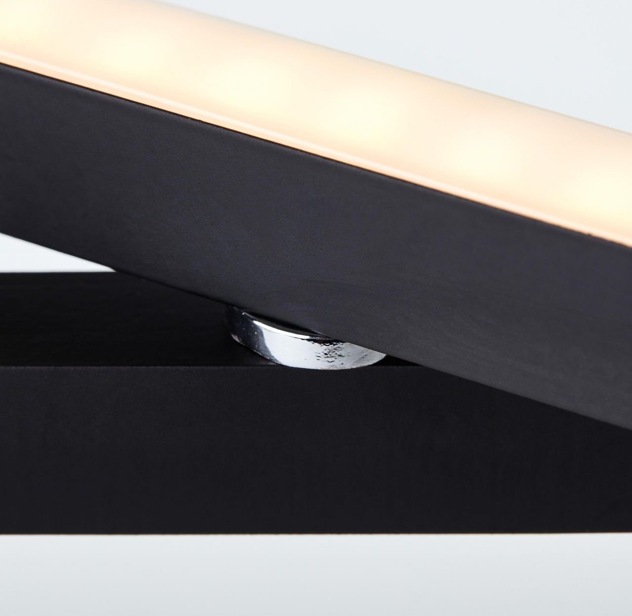Brilliant Leuchten Tafellamp Ranut Led tafellamp 2 fittingen zwart (1 stuk)