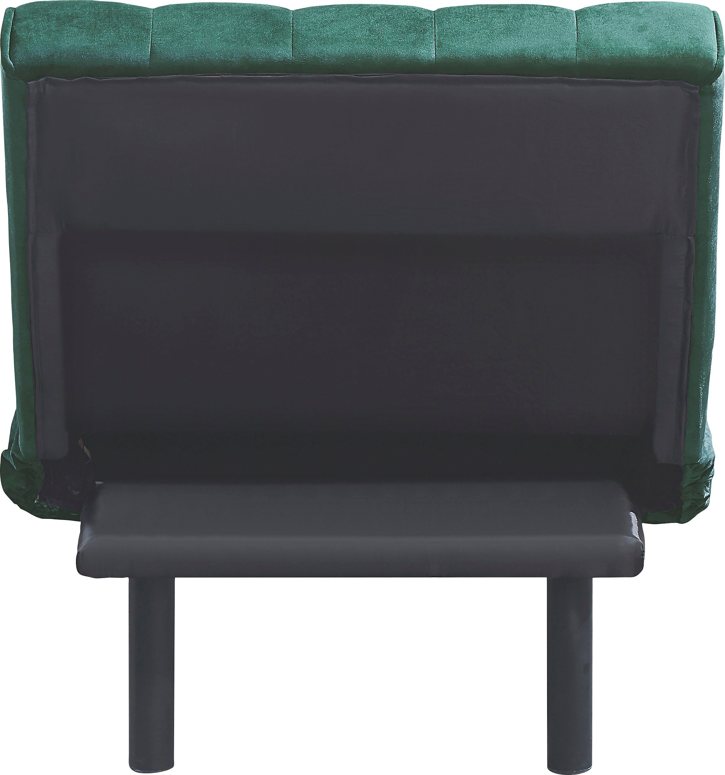ATLANTIC home collection Relaxstoel Pierre met 3-voudige blokkeerfunctie achter, met golfvering