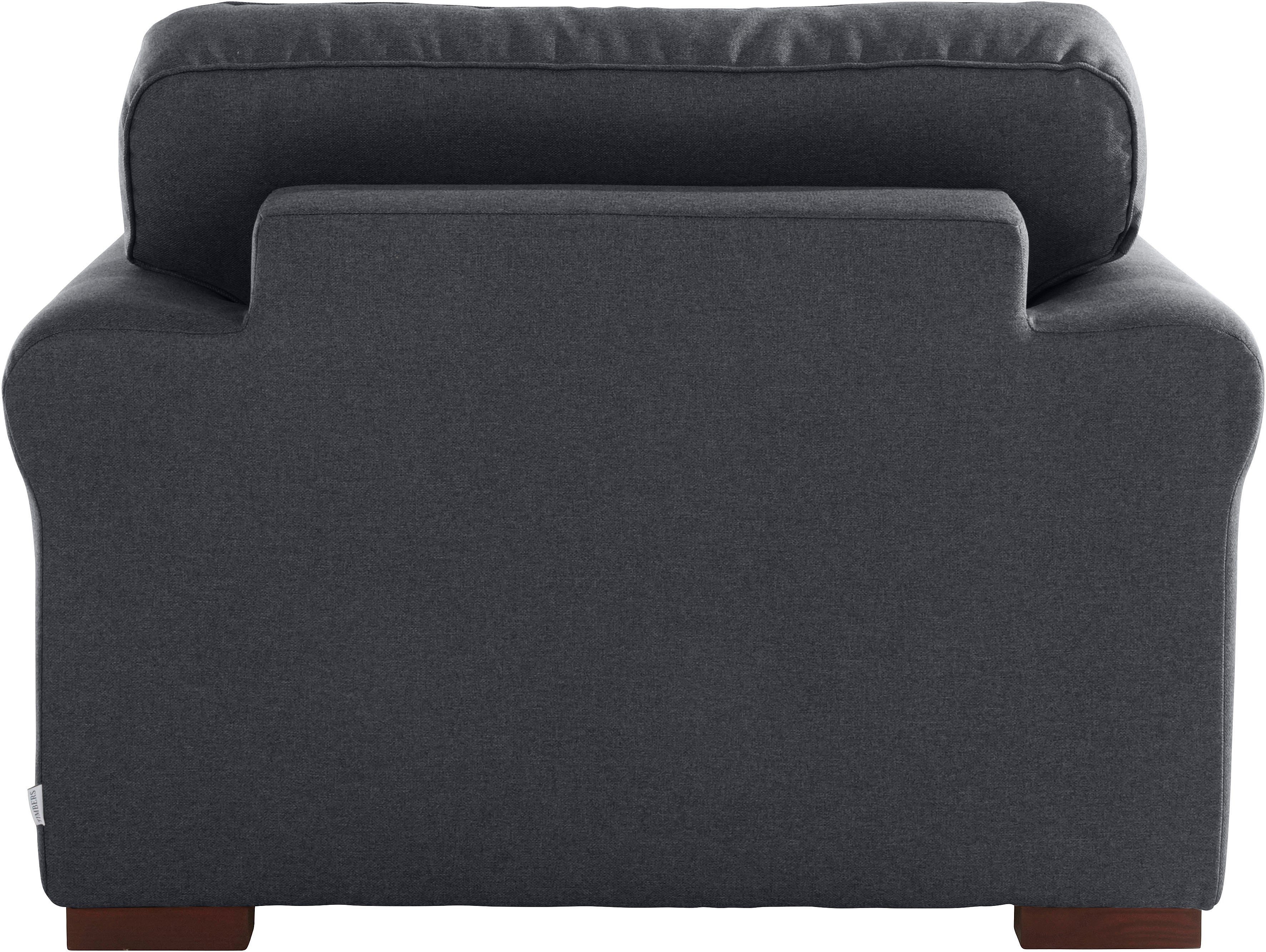 Home affaire Fauteuil Broughton zachte bekleding, passend bij de serie "broughton", in 3 soorten bekleding