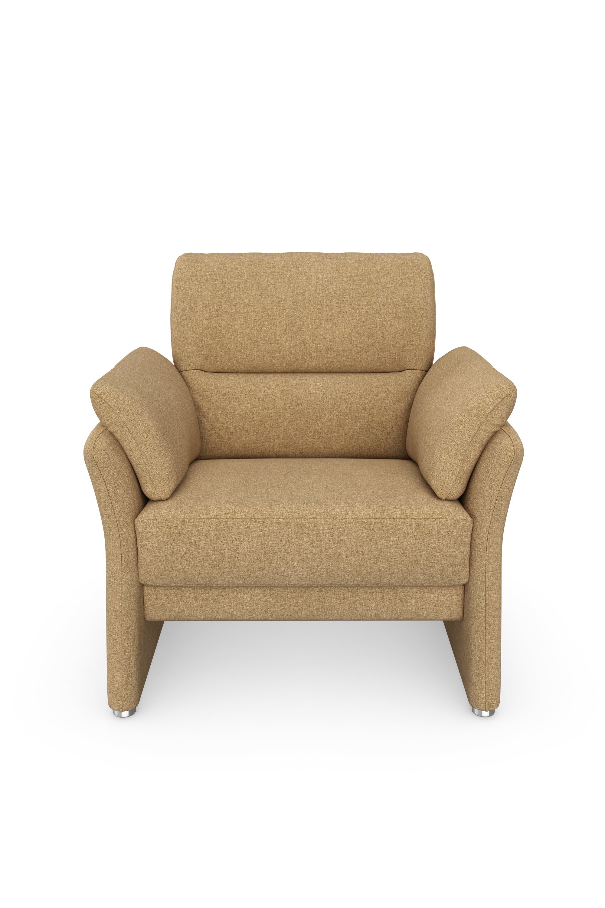 DOMO collection Fauteuil Pina elegante en tijdloze clubstoel, comfortabele cocktailsstoel