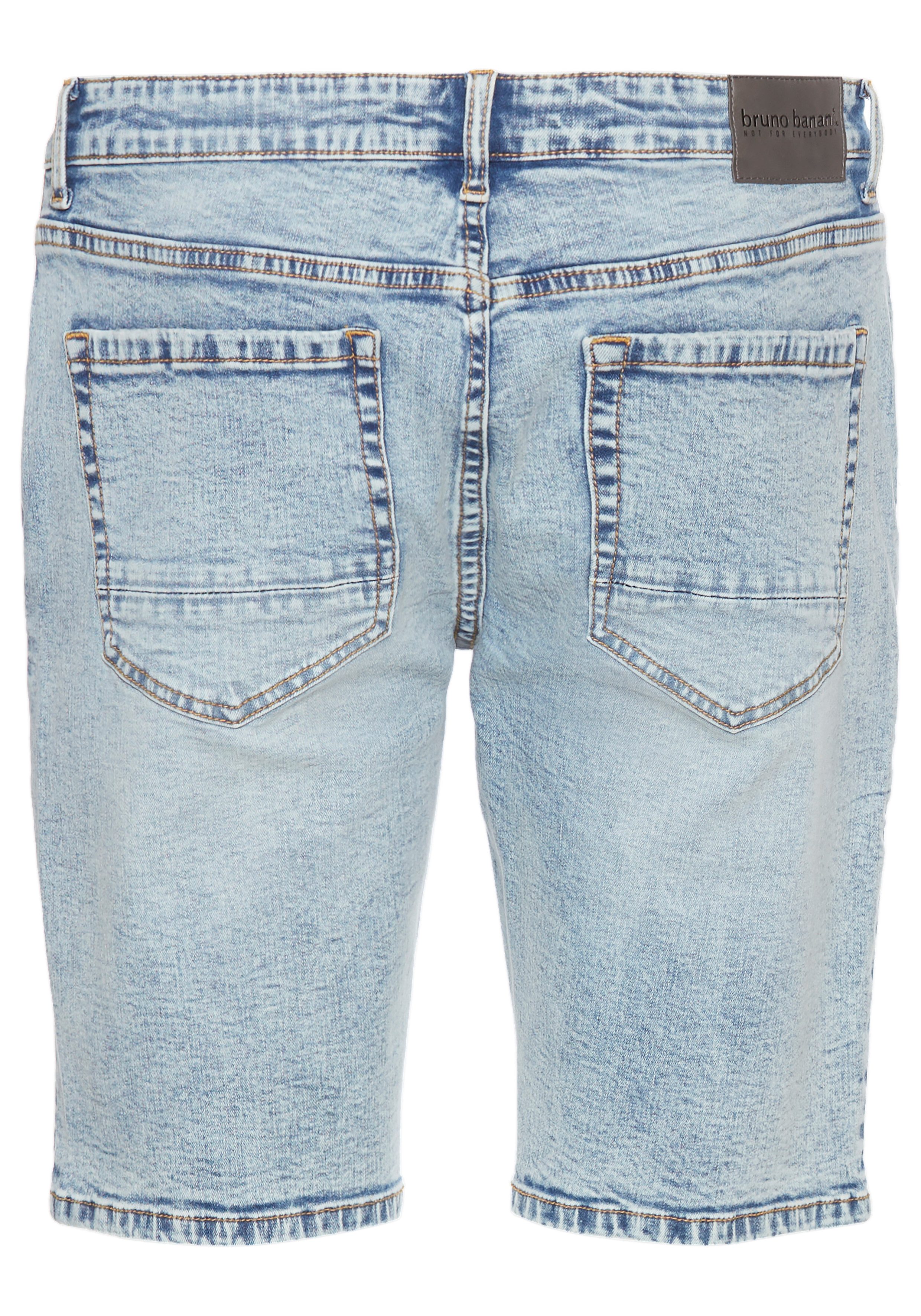 Bruno Banani Jeansshort Hutch-Shorts lage taillehoogte