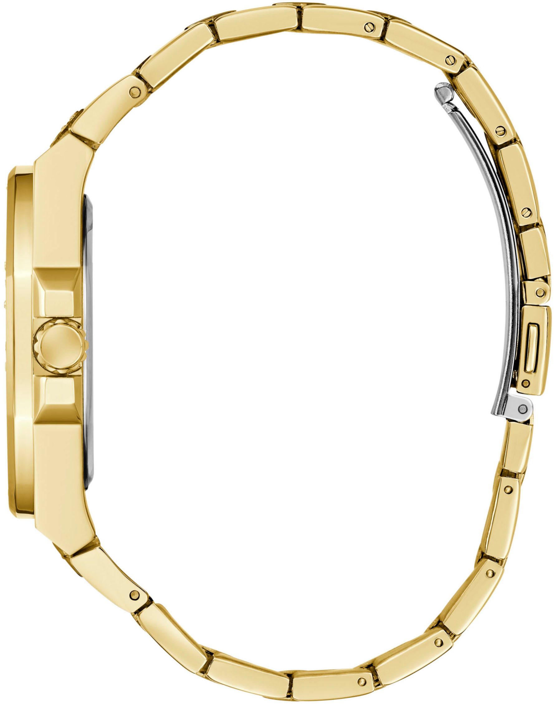 Guess Multifunctioneel horloge LADY EMPIRE Quartzhorloge, horloge, damenuur, datum, 12/24-uurs weergave
