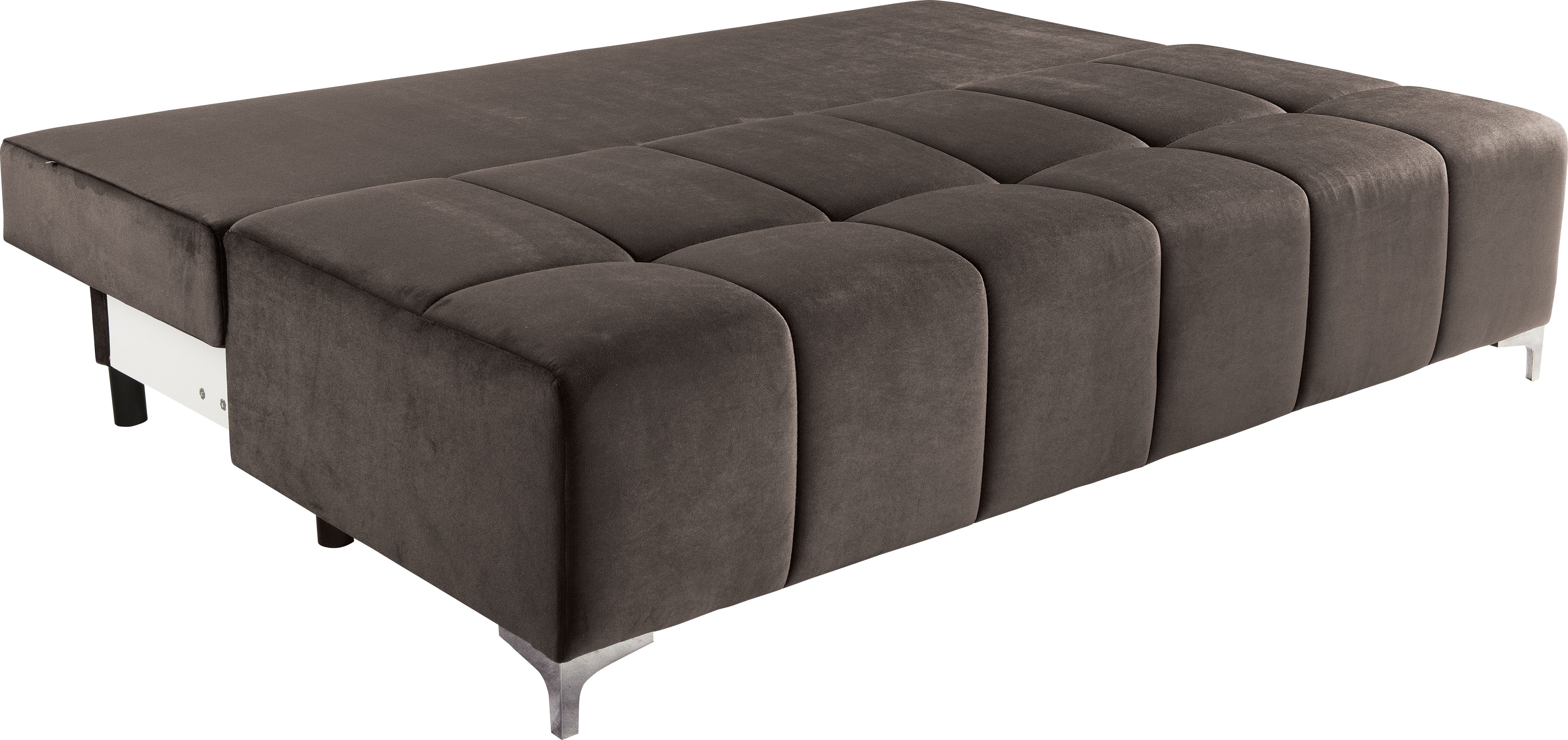 exxpo - sofa fashion 3-zitsbank Slaapbank met bedfunctie, opbergruimte, met veerkussen comfortabel, met hoogwaardige functionele beslag voor meer comfort